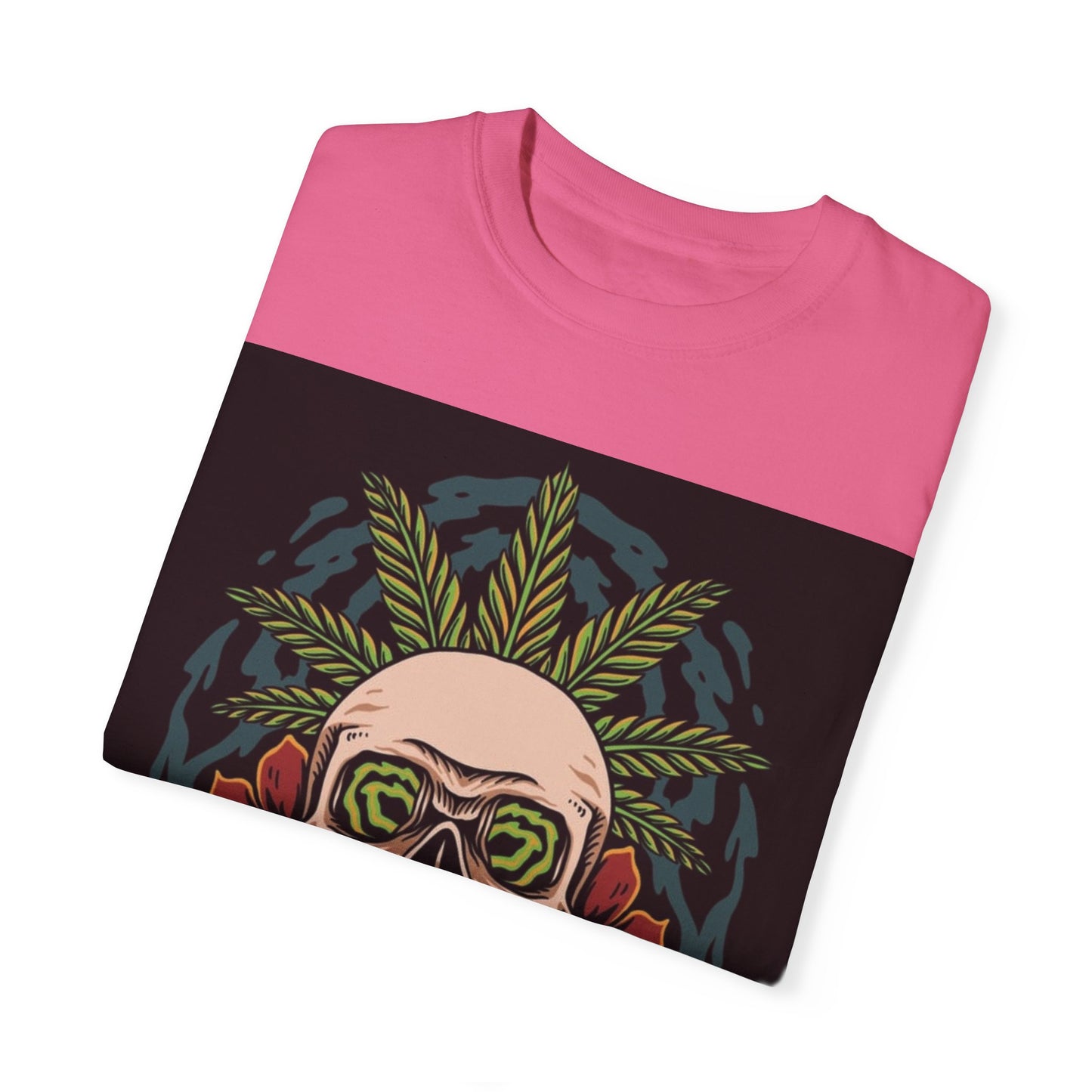 Vibrant Skull Graphic Unisex T-Shirt - Retro Chill Style