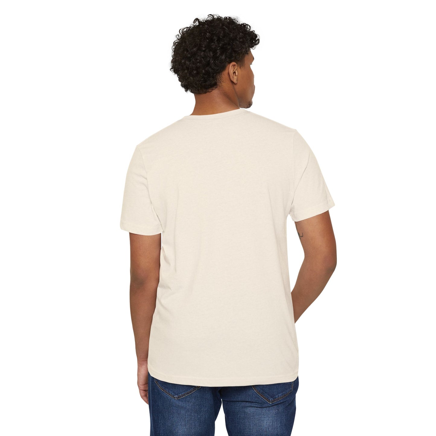 Eco-Friendly Unisex T-Shirt with Bold Zebra 'Y' Design
