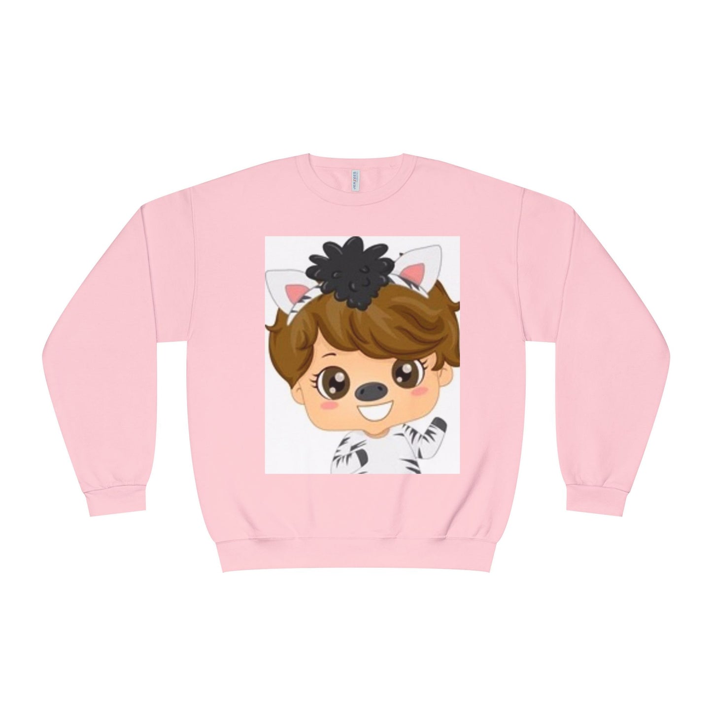 Cute Cartoon Animal Crewneck Sweatshirt for Kids