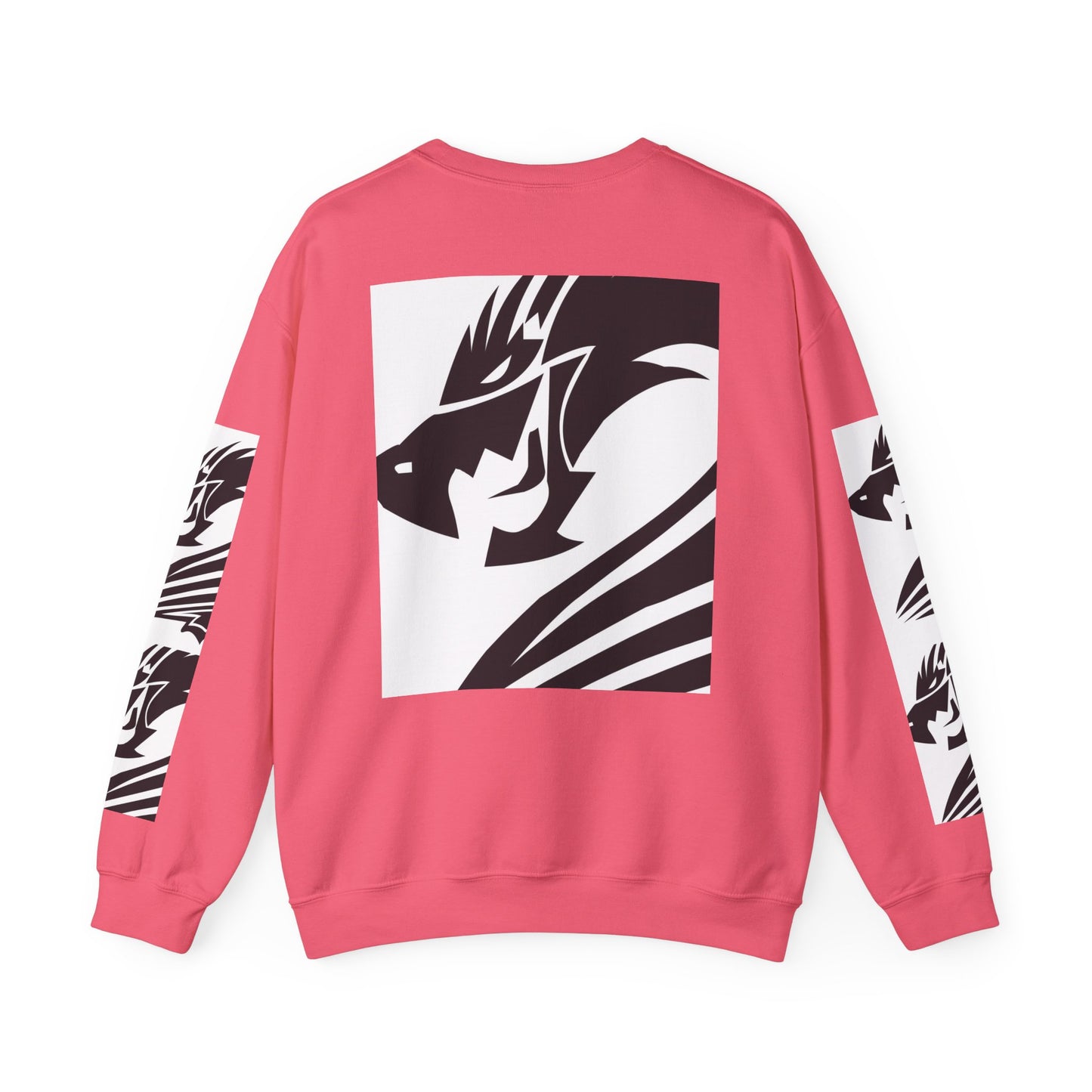 Dragon Graphic Unisex Heavy Blend Sweatshirt - Cozy and Stylish for Fantasy Enthusiasts