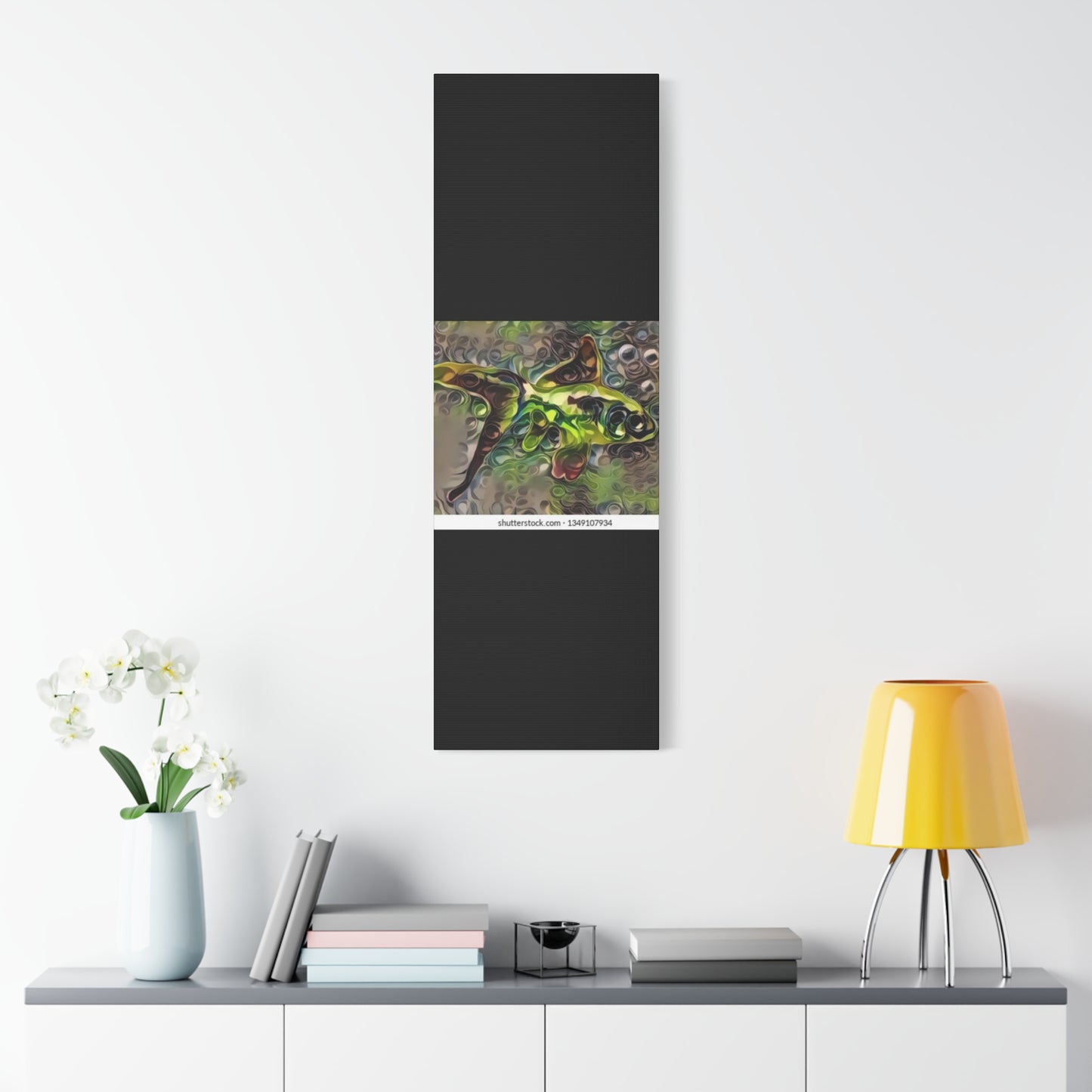 Abstract Nature Canvas Art - Stretched Matte Wall Decor