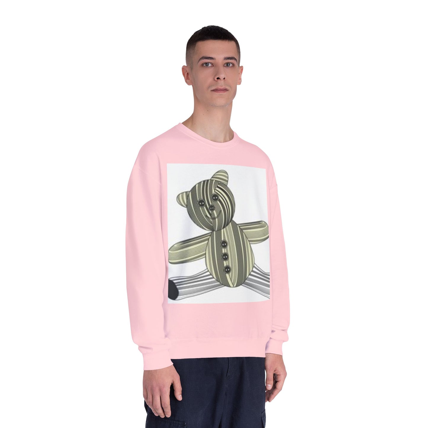Cozy Teddy Bear Graphic Sweatshirt - Perfect for All Ages