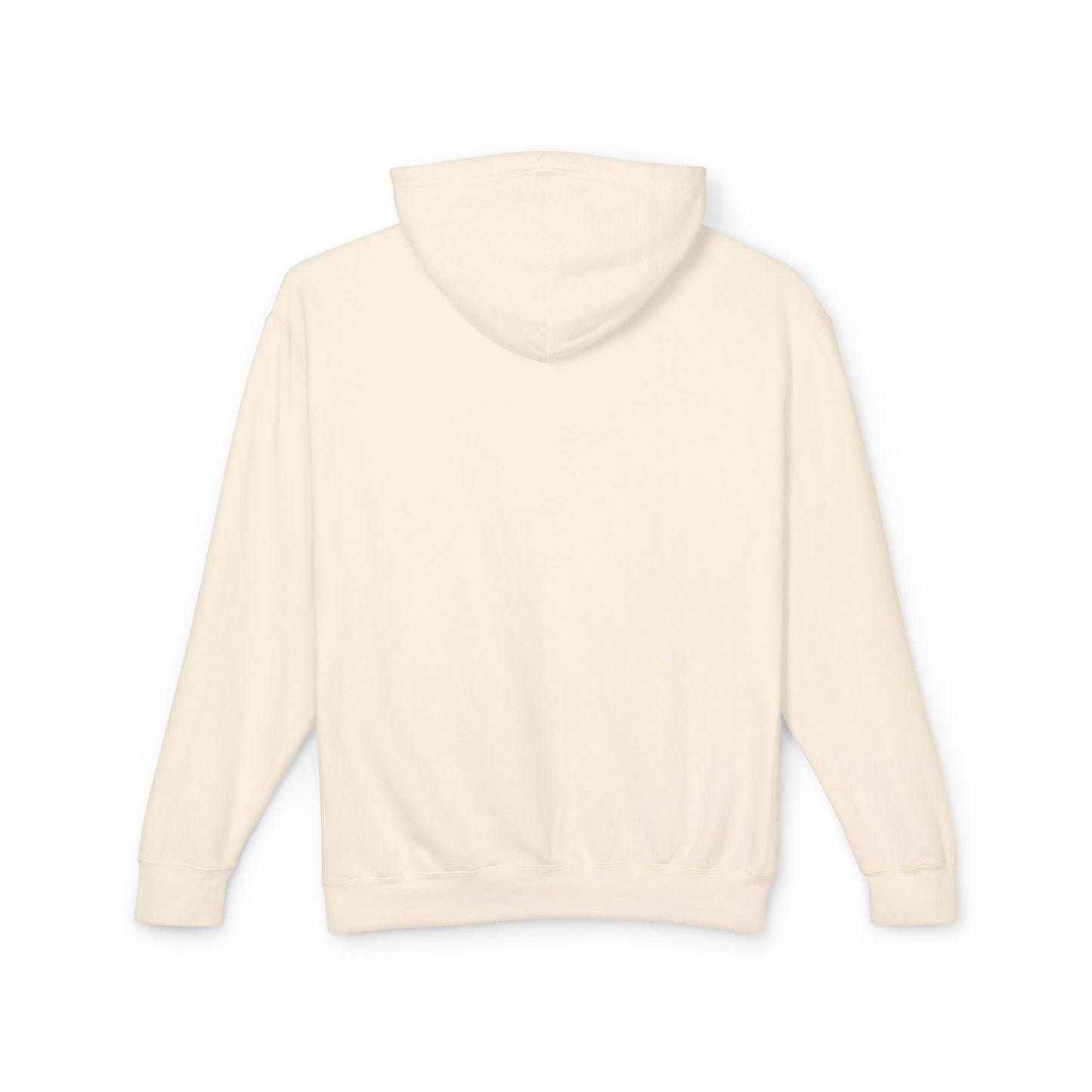 Eco-Friendly Unisex Lightweight Hooded Sweatshirt - Hands and Fish Design