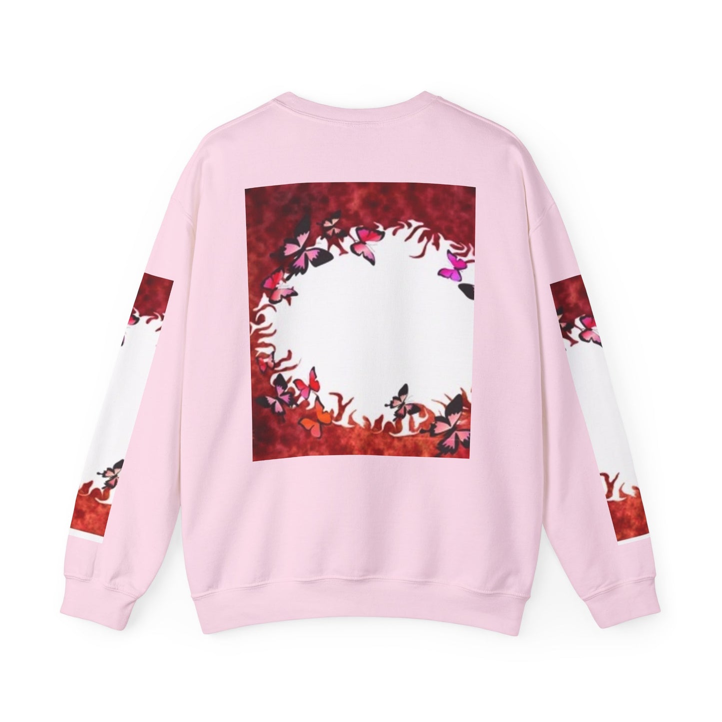 Floral Nature Crewneck Sweatshirt - Cozy Unisex Pullover for Nature Lovers