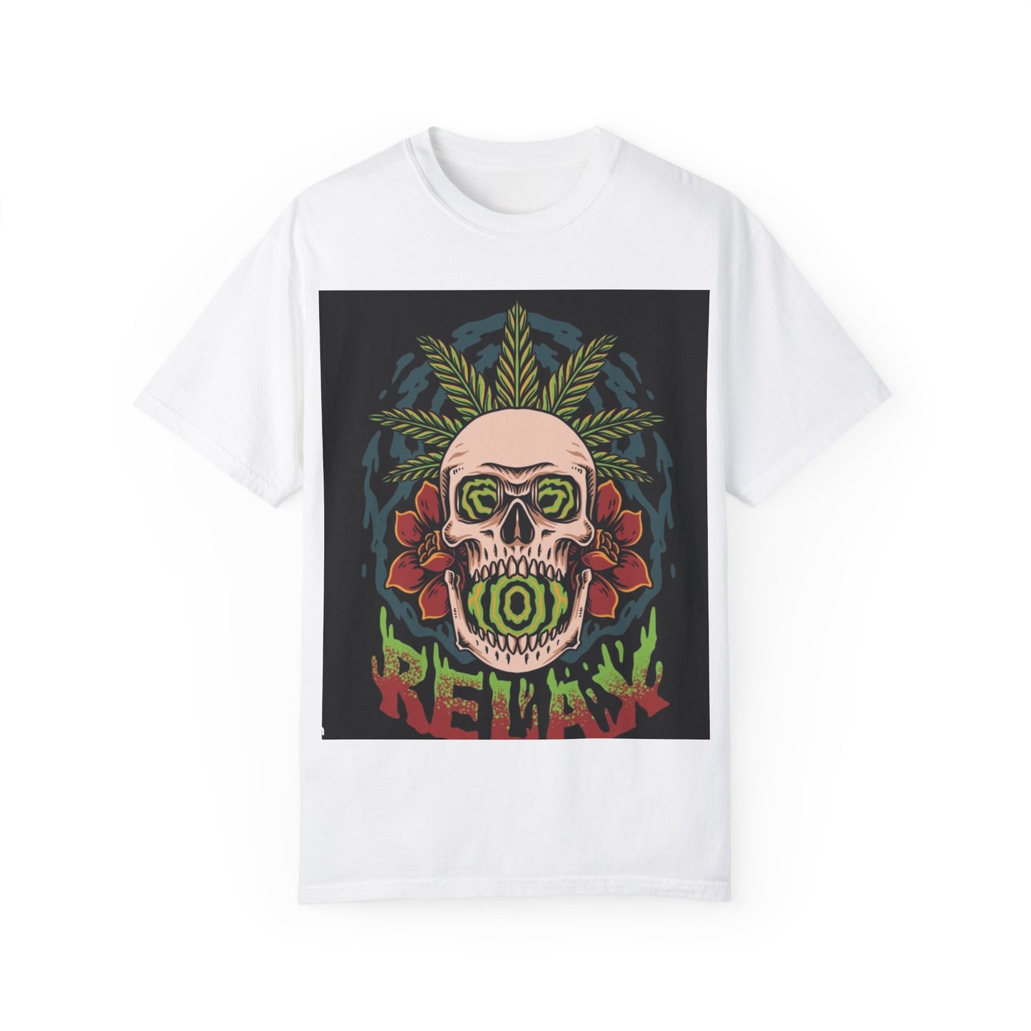 Vibrant Skull Graphic Unisex T-Shirt - Retro Chill Style