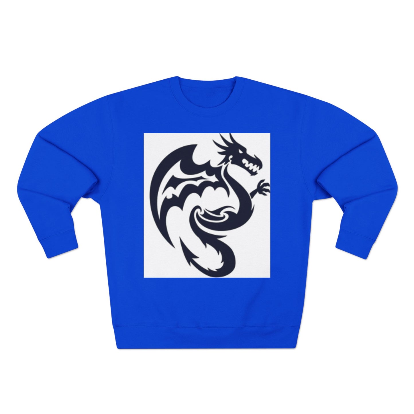 Unisex Dragon Graphic Crewneck Sweatshirt - Stylish & Cozy for Fantasy Lovers