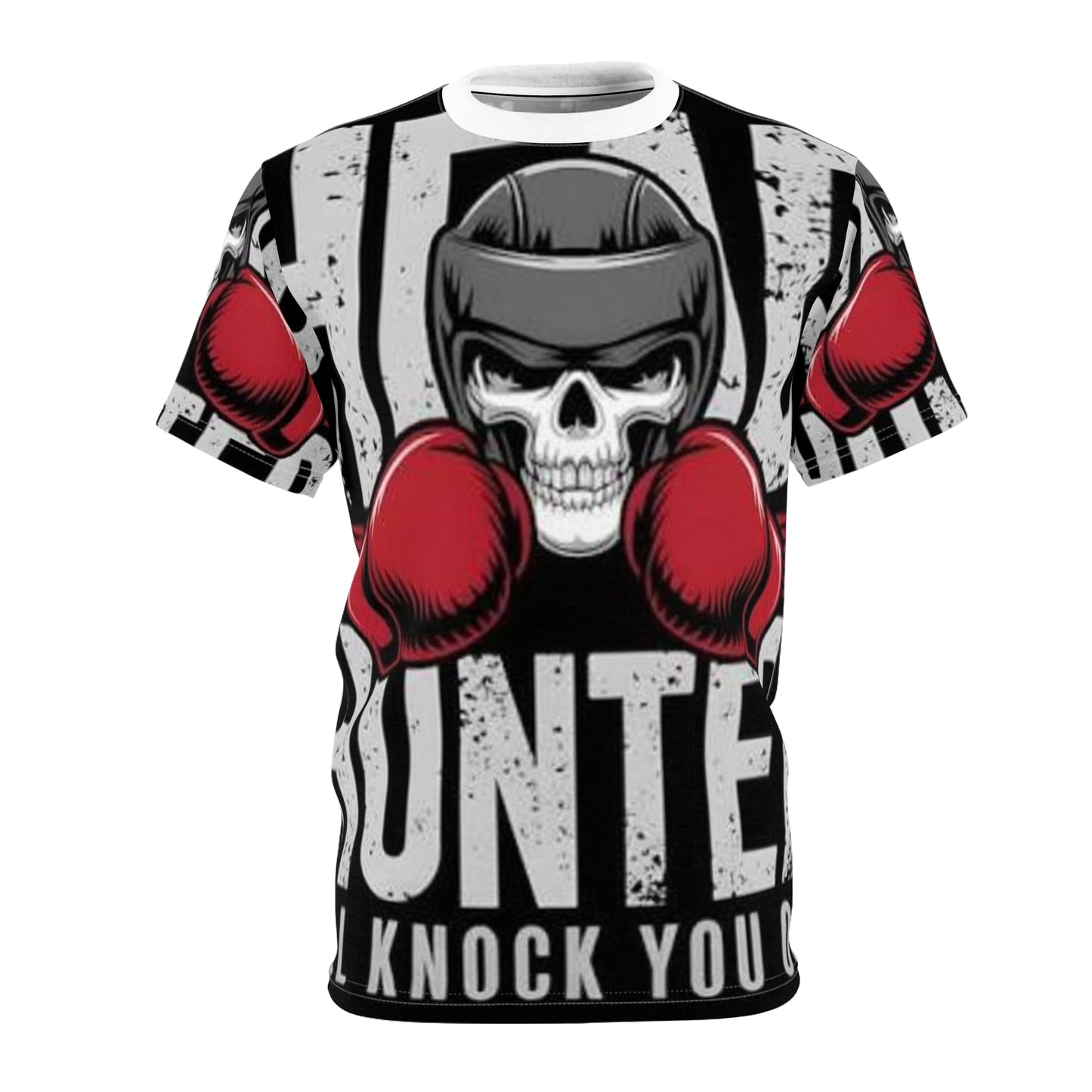 Unisex Boxing Skull Tee – Perfect for Fight Fans & Workout Enthusiasts