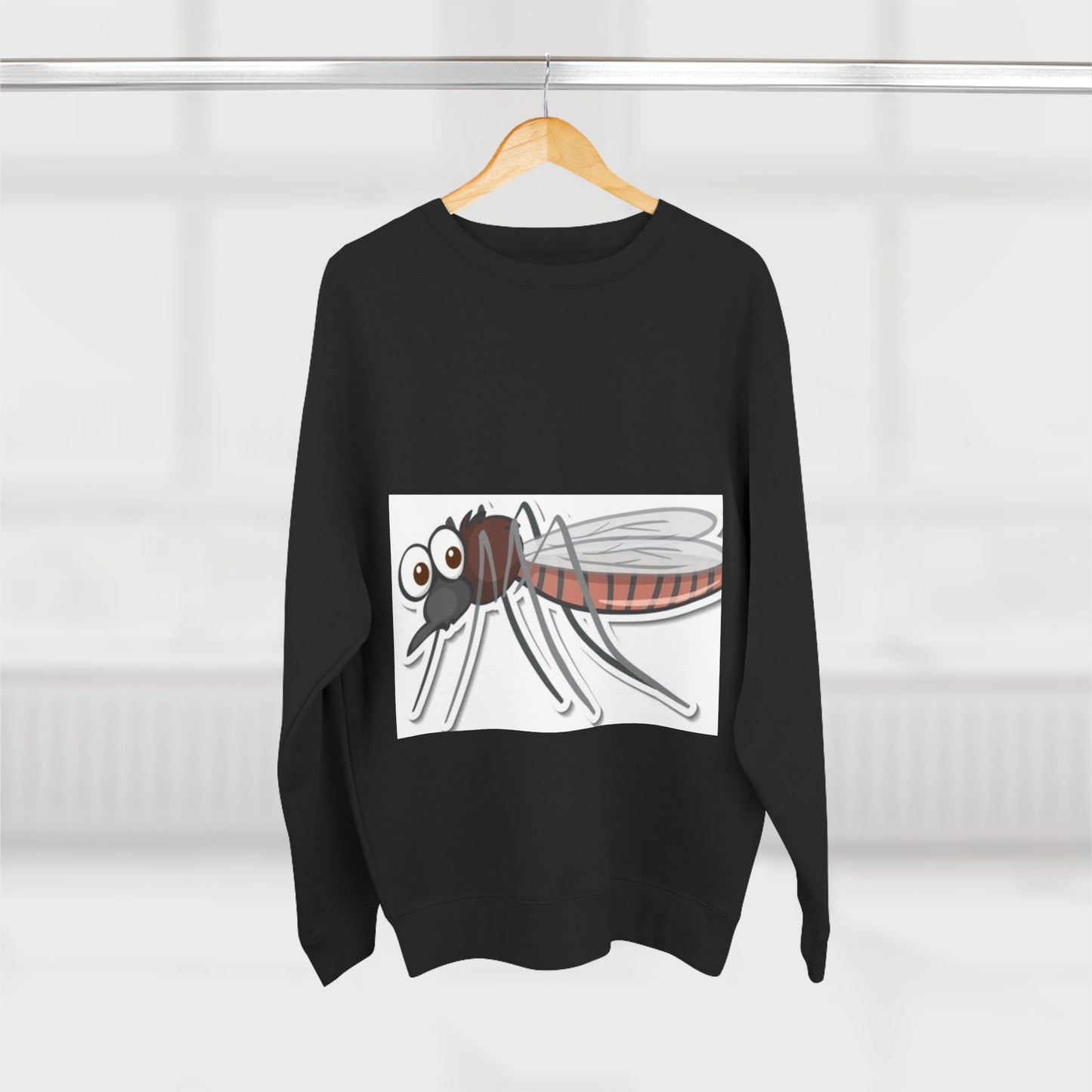 Funny Mosquito Graphic Unisex Crewneck Sweatshirt