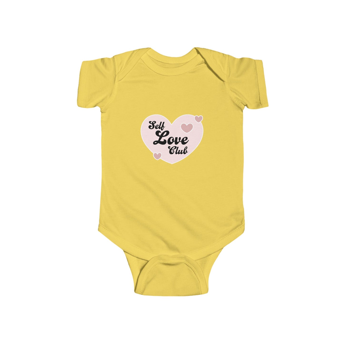 Self Love Club Infant Bodysuit - Cute Baby Outfit for Newborns