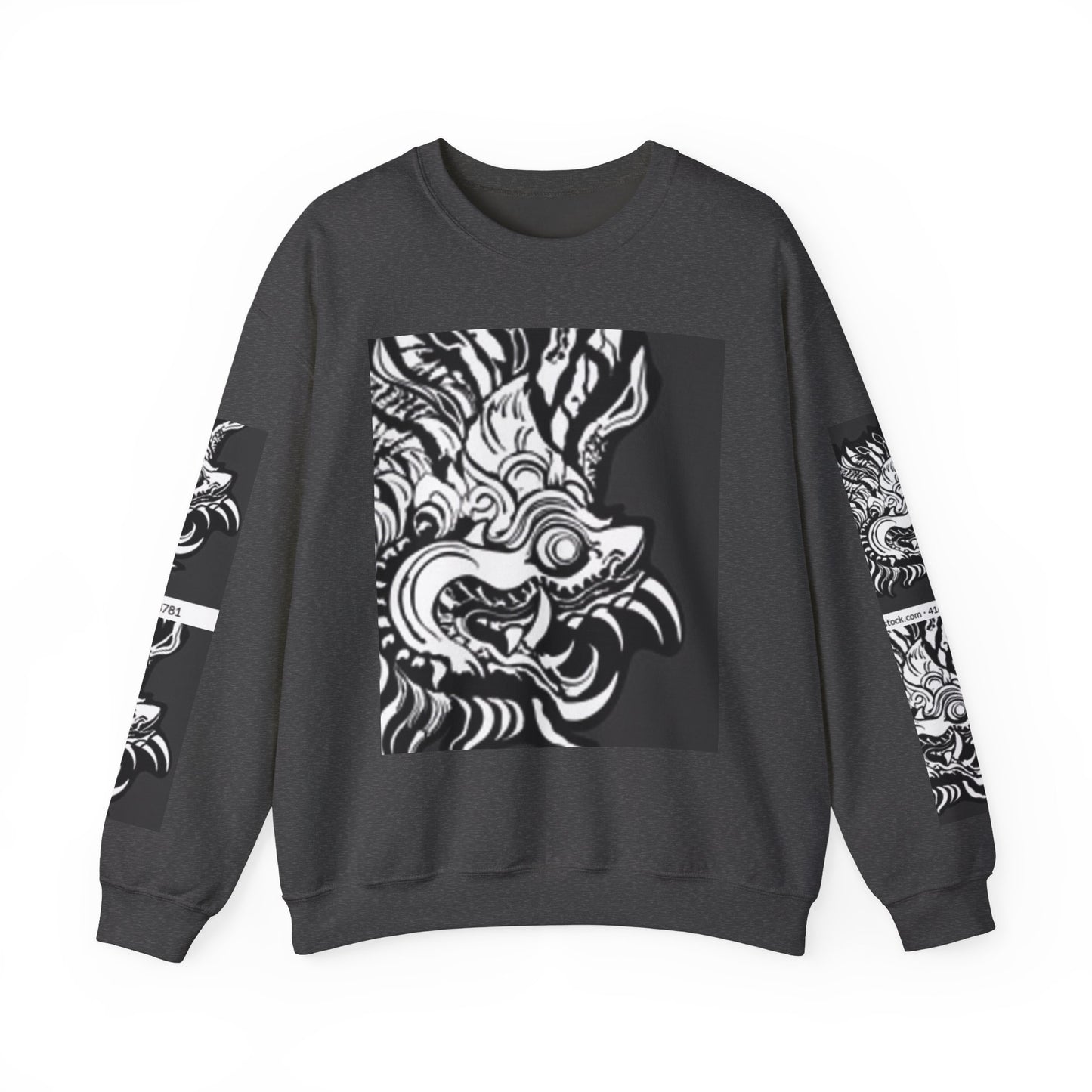 Bold Graphic Crewneck Sweatshirt - Unisex Heavy Blend™ - Perfect for Streetwear and Casual Outings