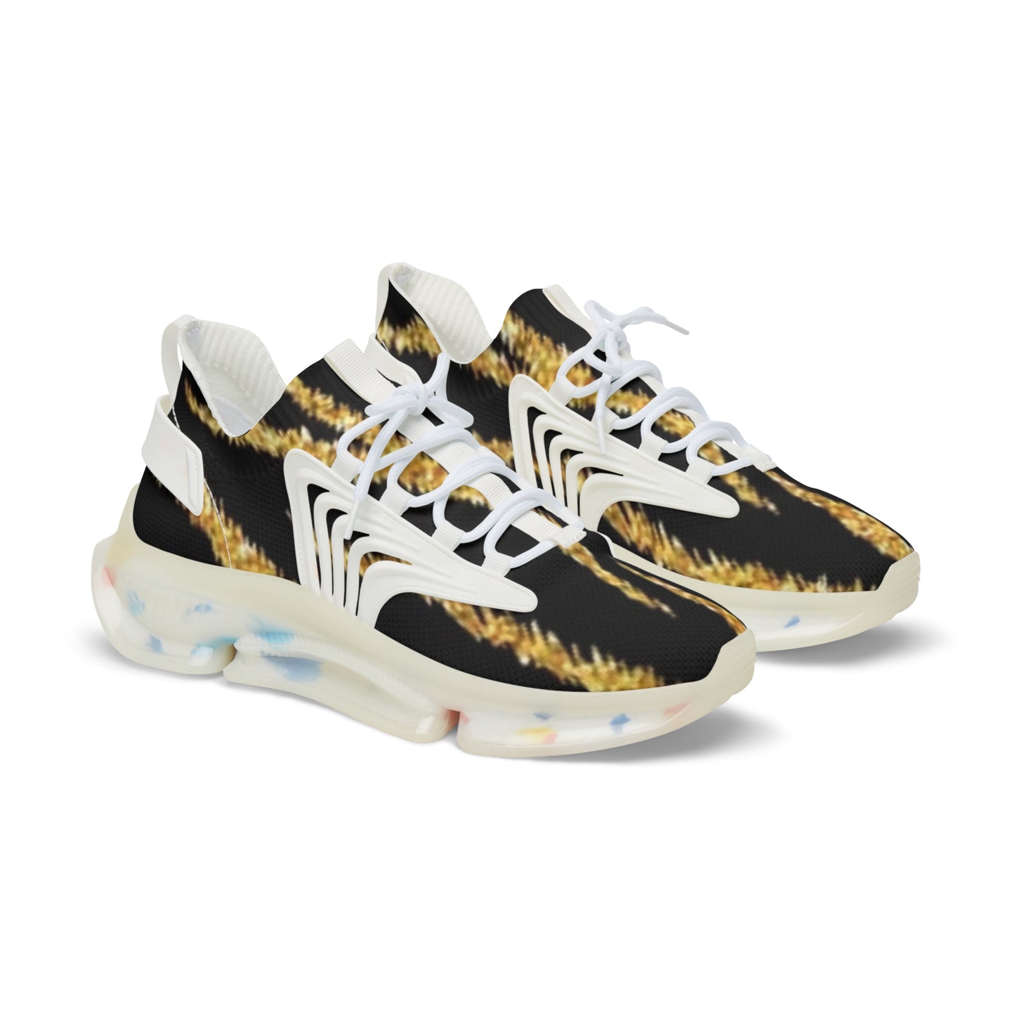 Stylish Men's Mesh Sneakers with Bold Design