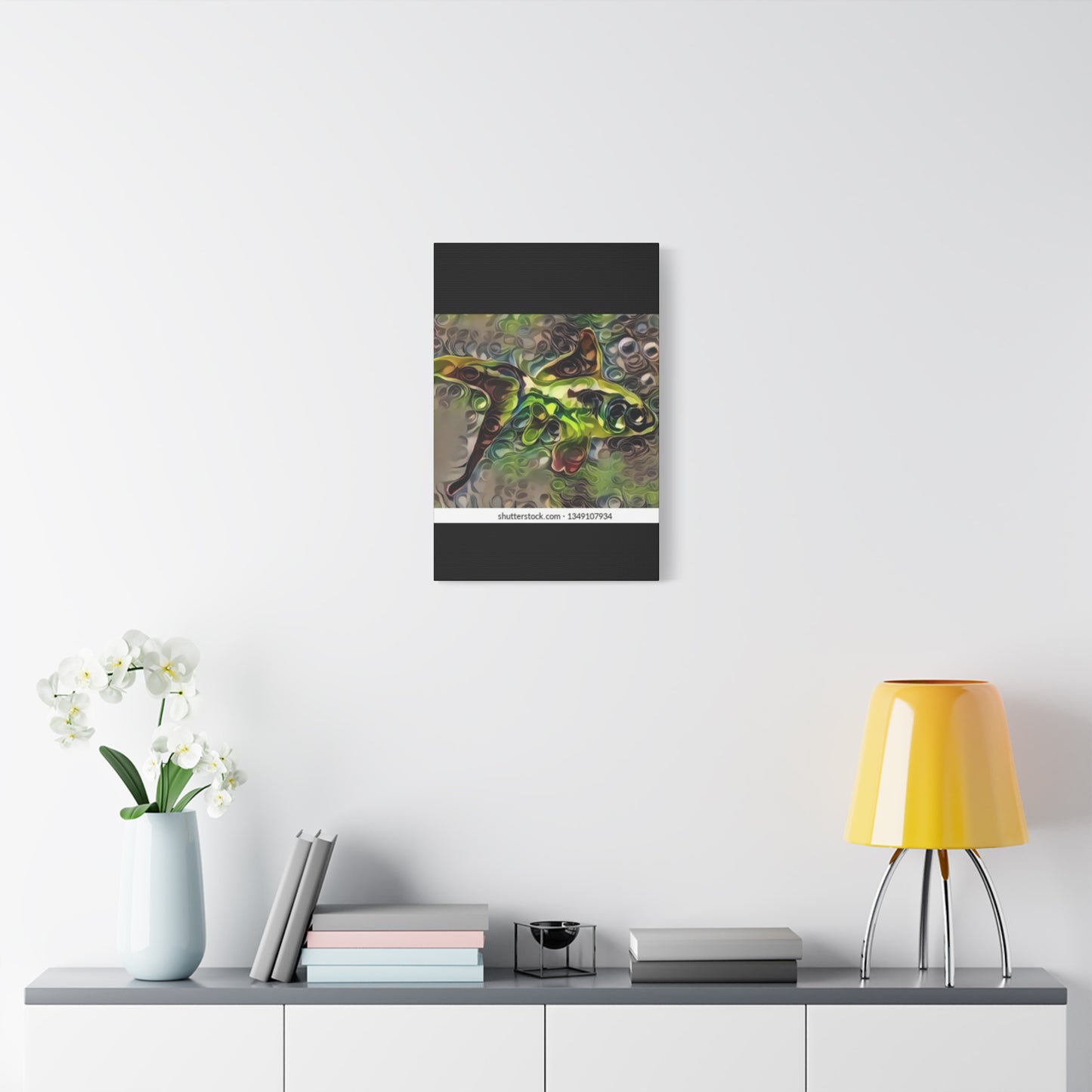 Abstract Nature Canvas Art - Stretched Matte Wall Decor