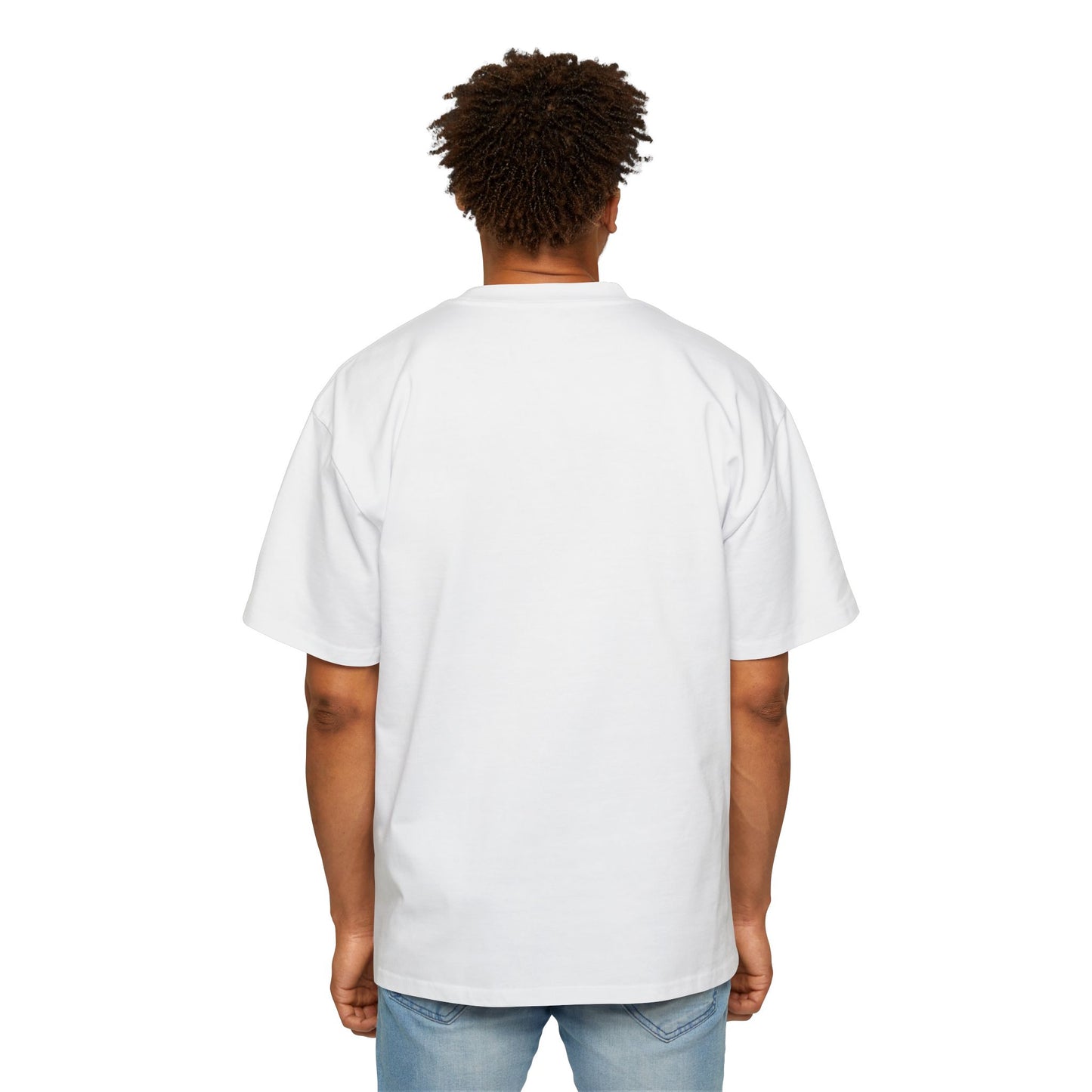 SQUEQO Graphic Heavy Oversized Tee for Casual Style