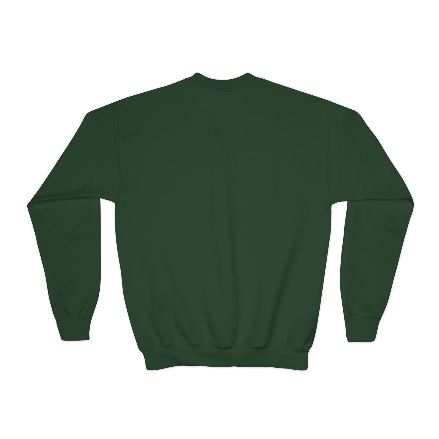 Beach Vibes Youth Crewneck Sweatshirt with Tropical Design