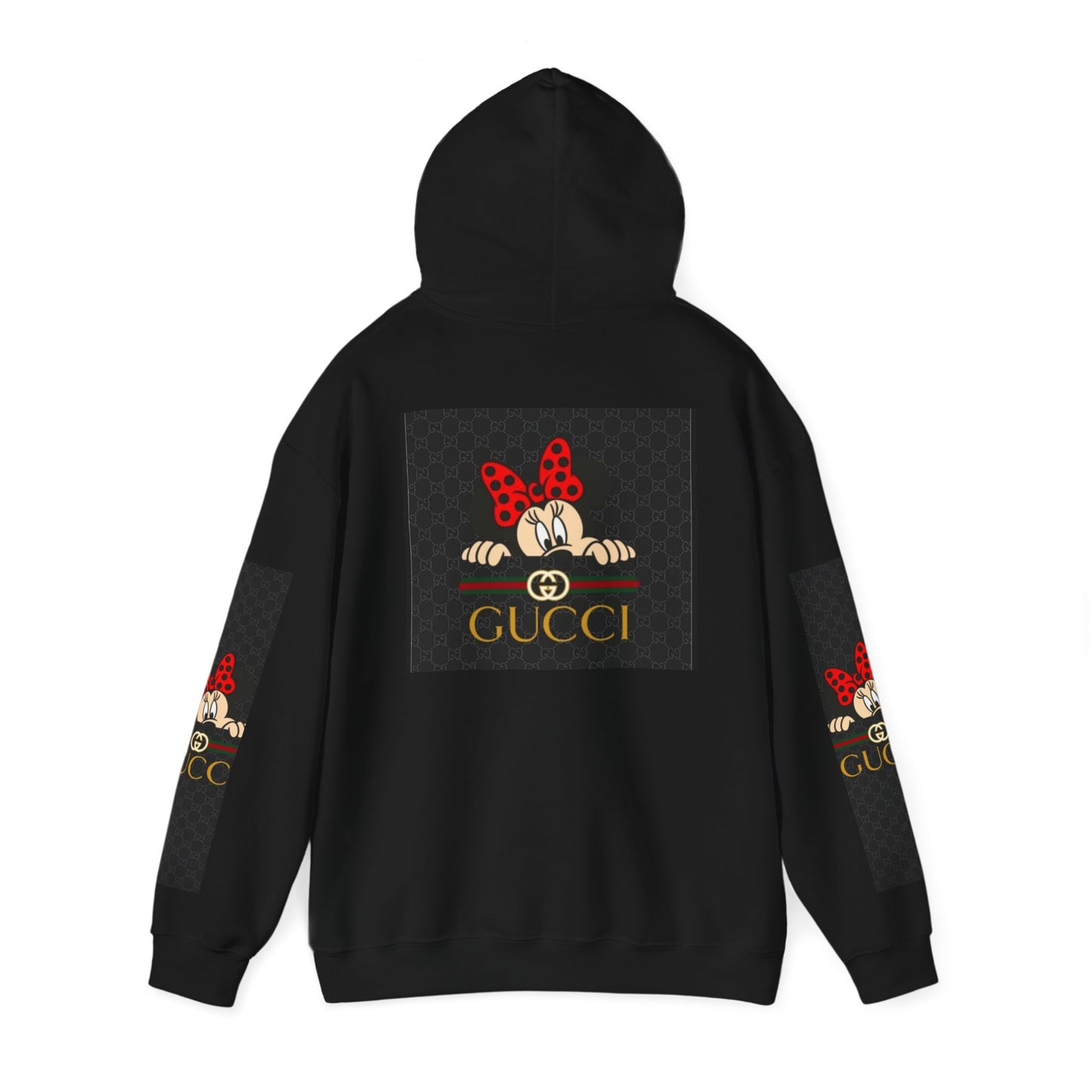Gucci-Inspired Minnie Mouse Hooded Sweatshirt for Disney Fans