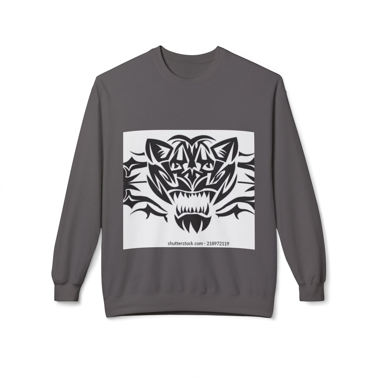 Fierce Tiger Graphic Sweatshirt for Nature Lovers