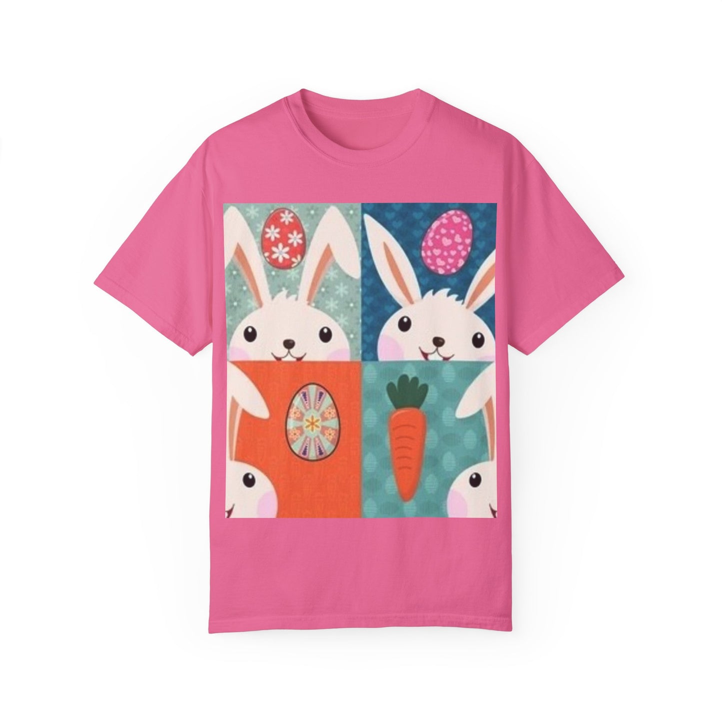 Playful Rabbit Easter T-Shirt for Family Celebrations
