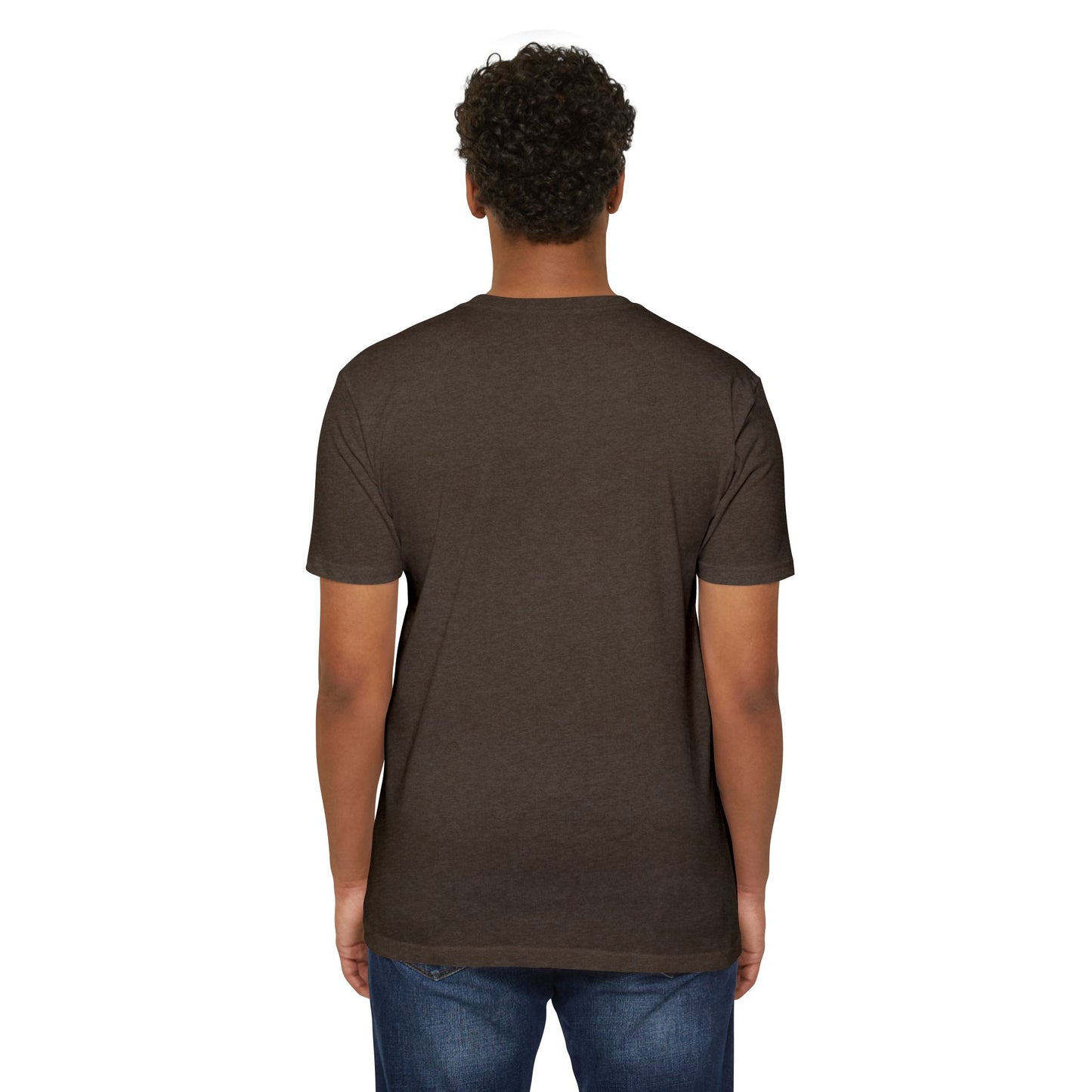"Shattered Hearts" Unisex CVC Jersey T-shirt - Stylish Graphic Tee for Couples & Friends