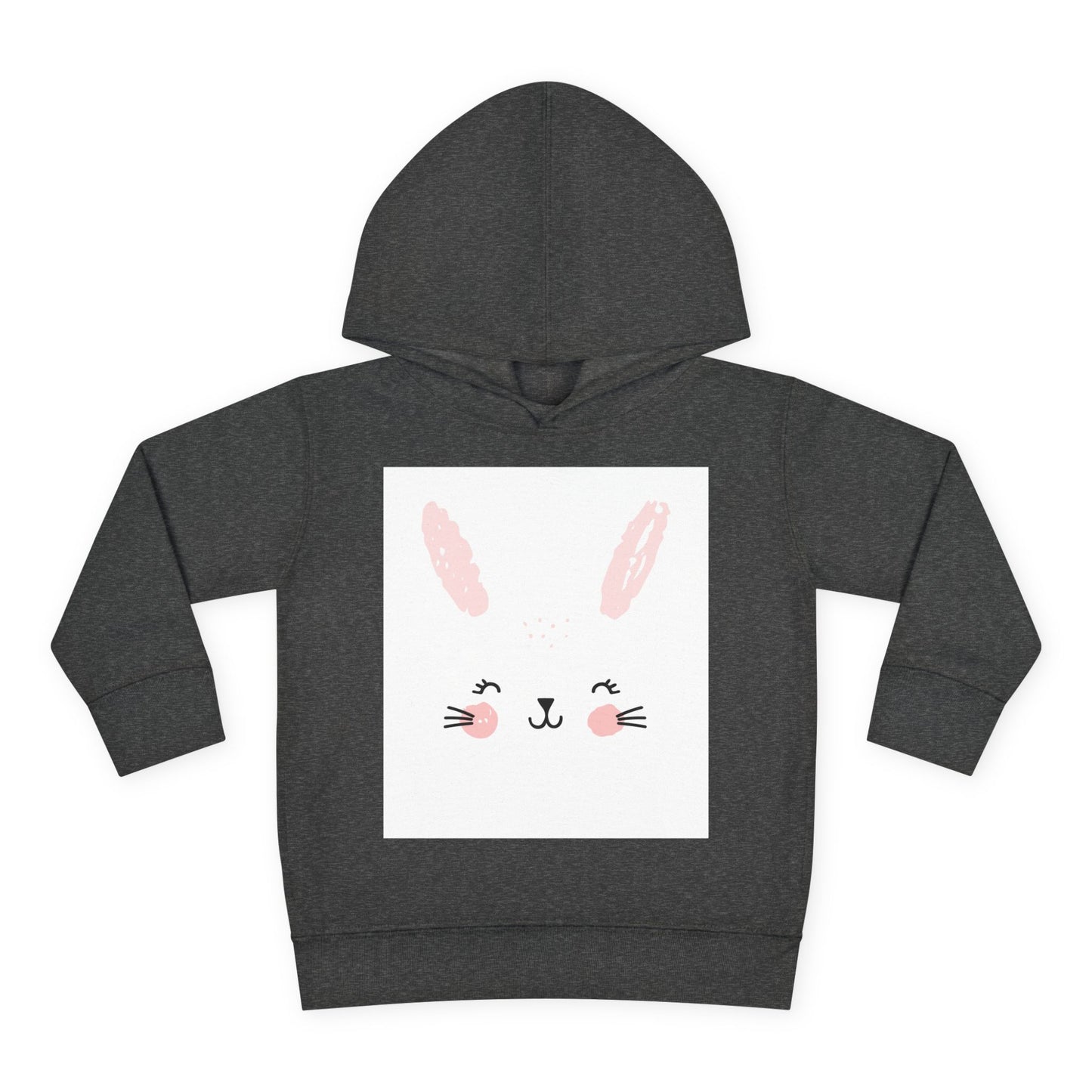 Cute Bunny Hoodie for Toddlers - Cozy Fleece Pullover