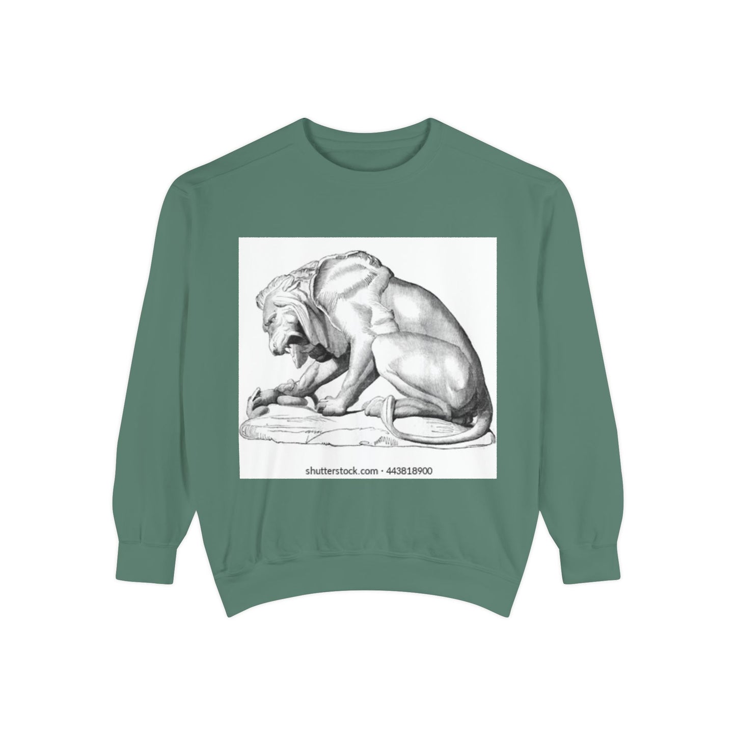 Artistic Lion Graphic Unisex Sweatshirt - Cozy & Stylish