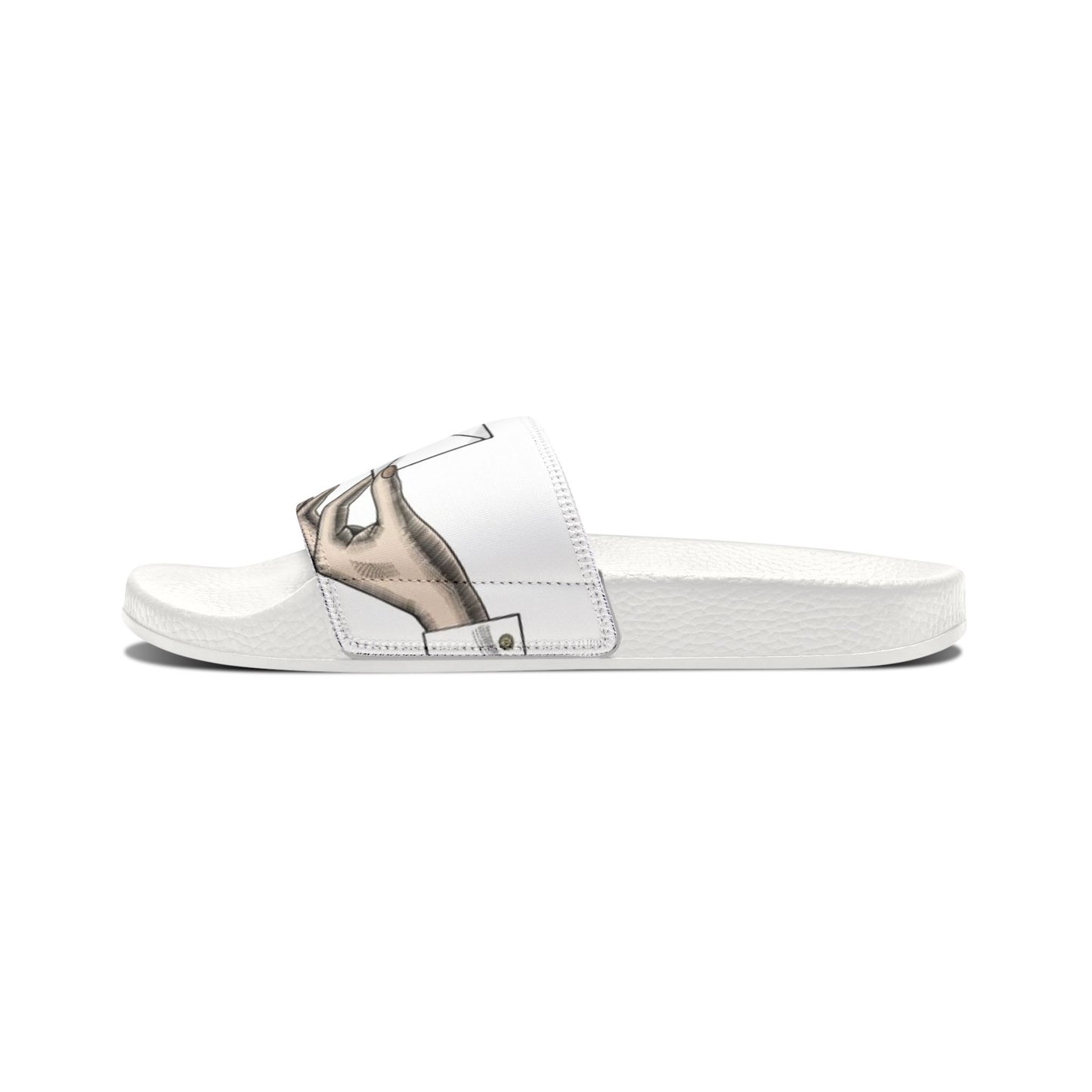 Artistic Men's Sandals with Removable Straps - Unique Envelope Design