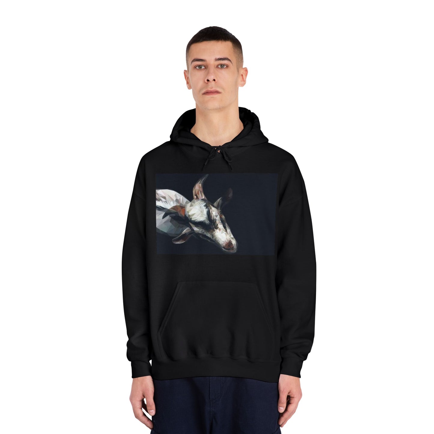 Artistic Cow Print Unisex Hooded Sweatshirt