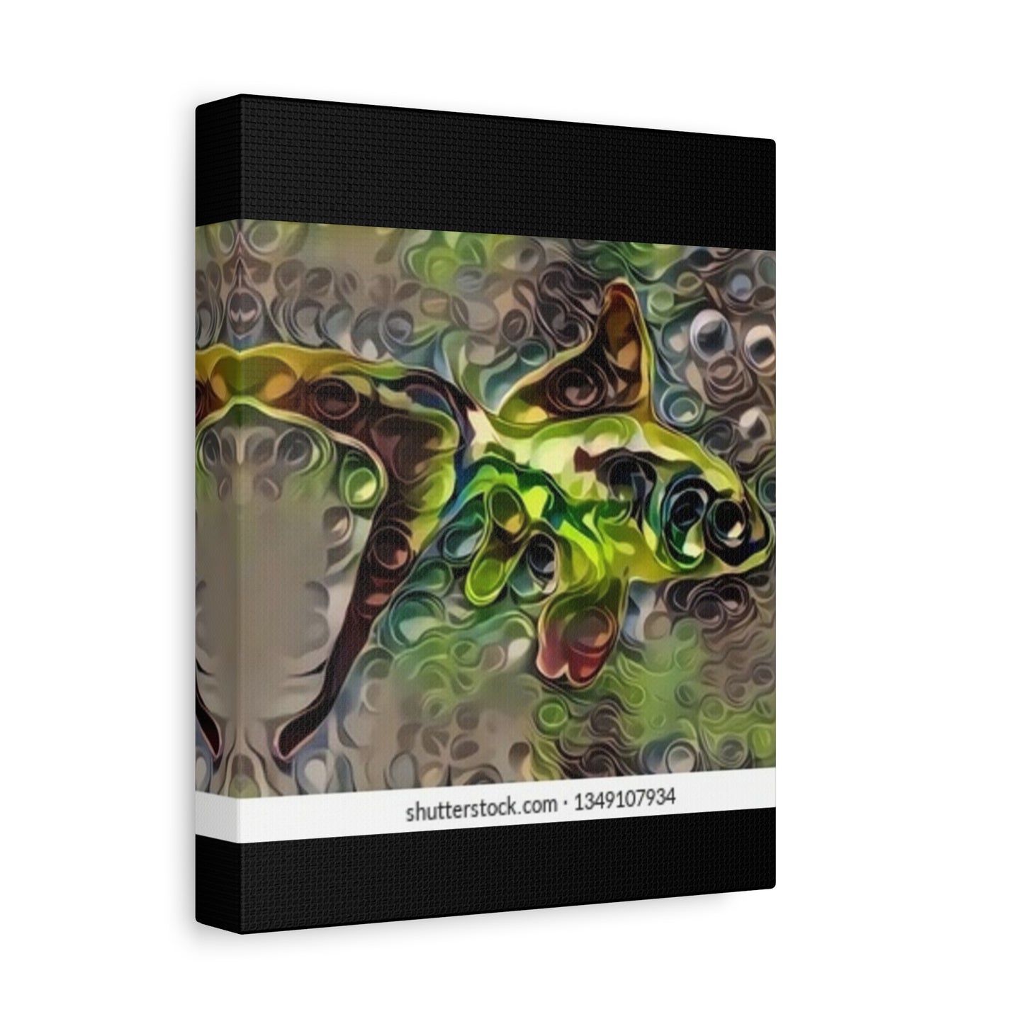 Abstract Nature Canvas Art - Stretched Matte Wall Decor