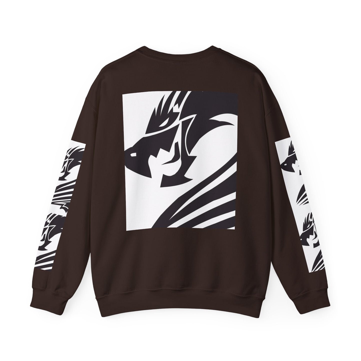 Dragon Graphic Unisex Heavy Blend Sweatshirt - Cozy and Stylish for Fantasy Enthusiasts