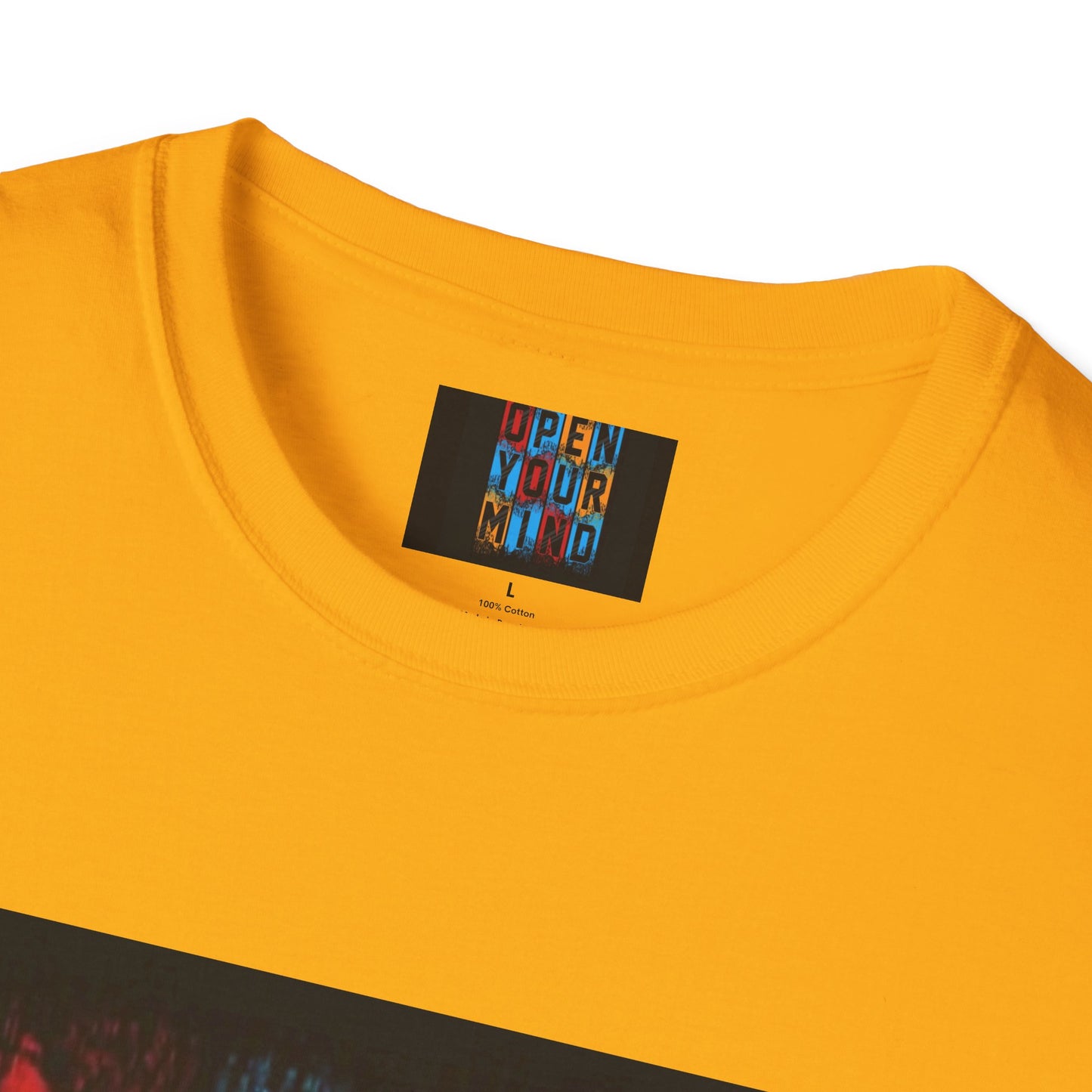 Open Your Mind Unisex Softstyle T-Shirt - Inspiring Wear for Creative Souls