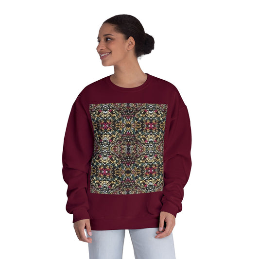 Vibrant Floral Pattern Unisex Crewneck Sweatshirt