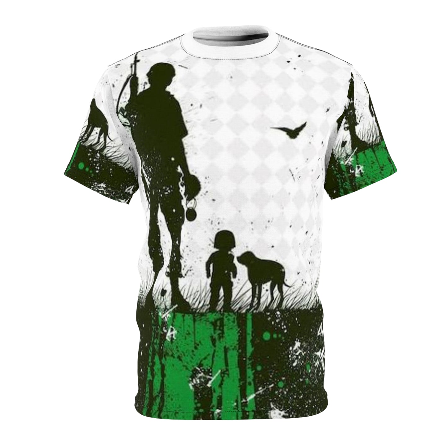 Adventure Spirit Unisex Cut & Sew Tee - Nature & Family Design