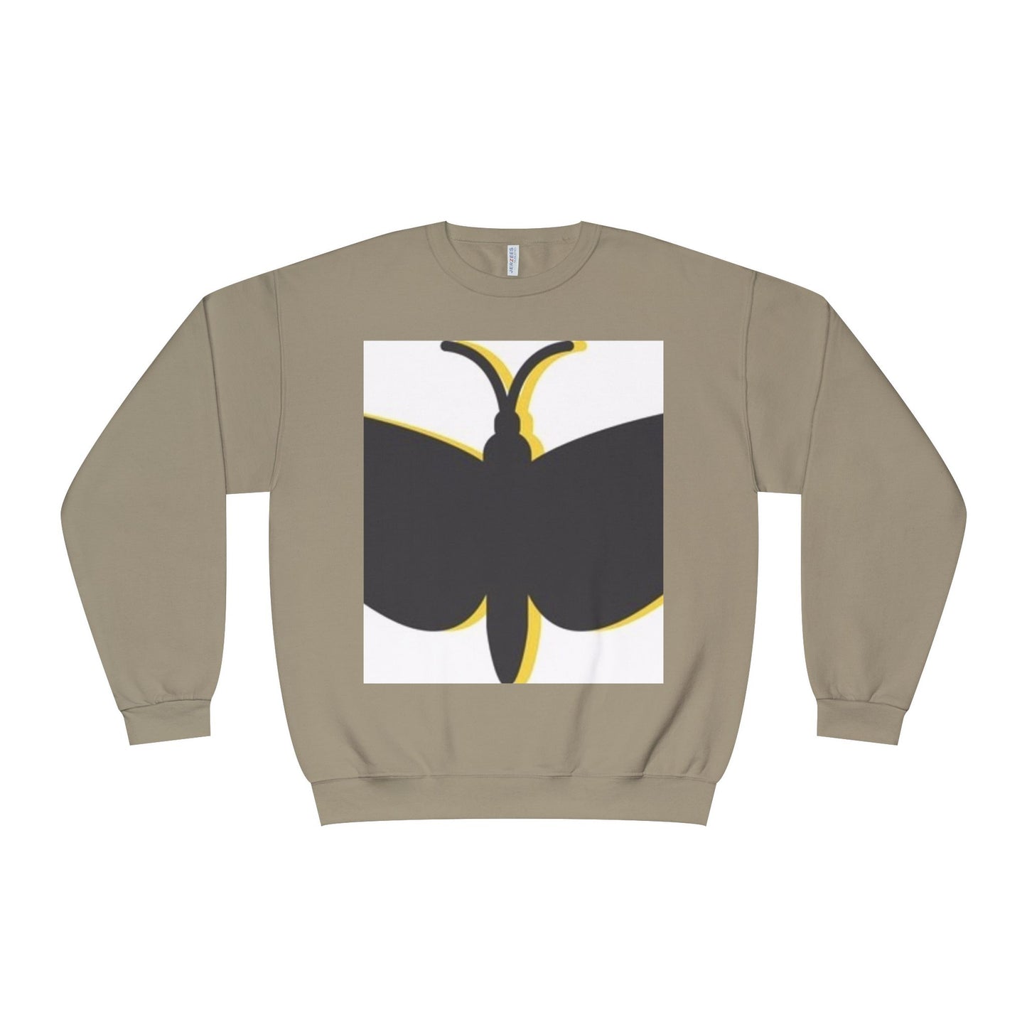 Butterfly Emblem Unisex Sweatshirt - Cozy Style for Nature Lovers