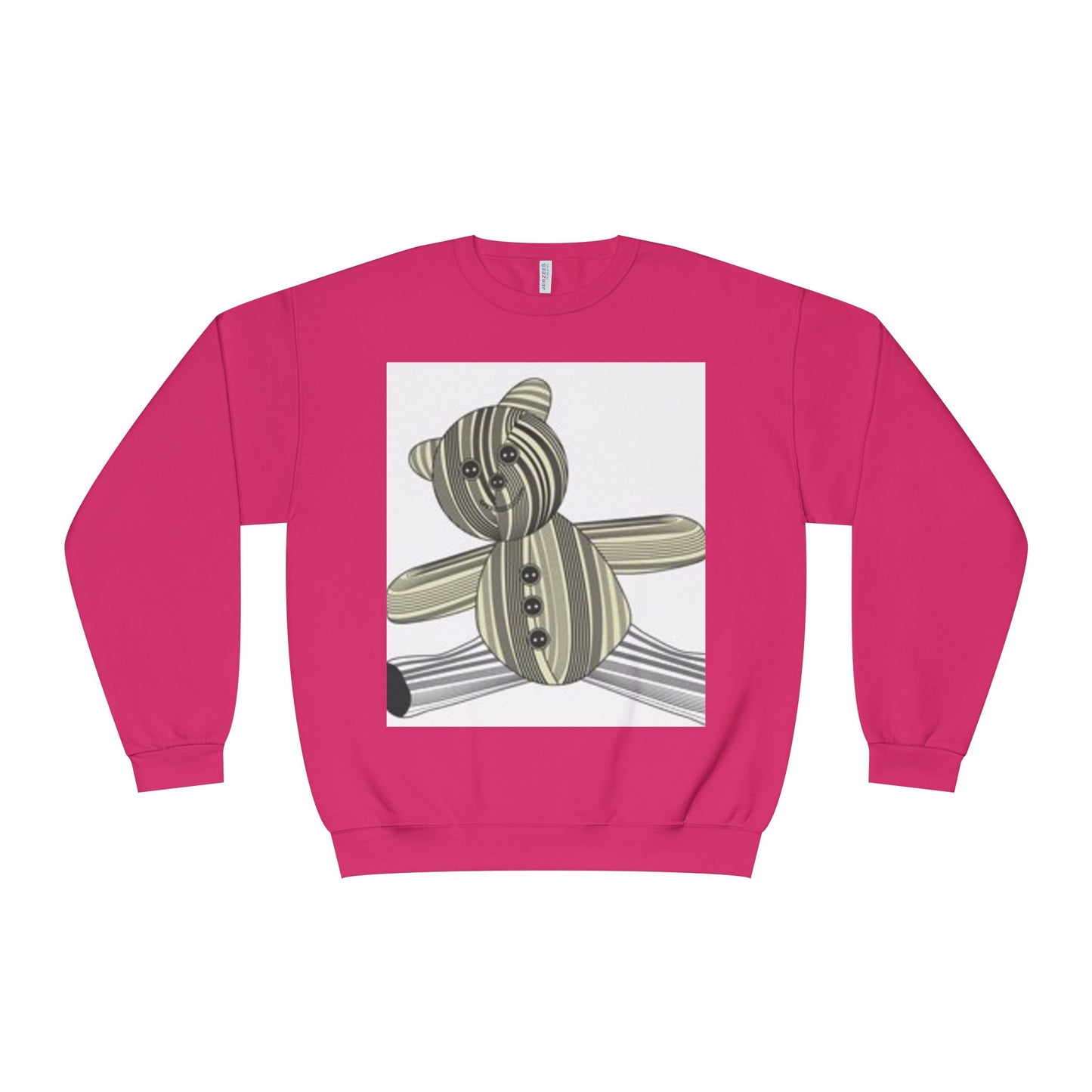 Cozy Teddy Bear Graphic Sweatshirt - Perfect for All Ages