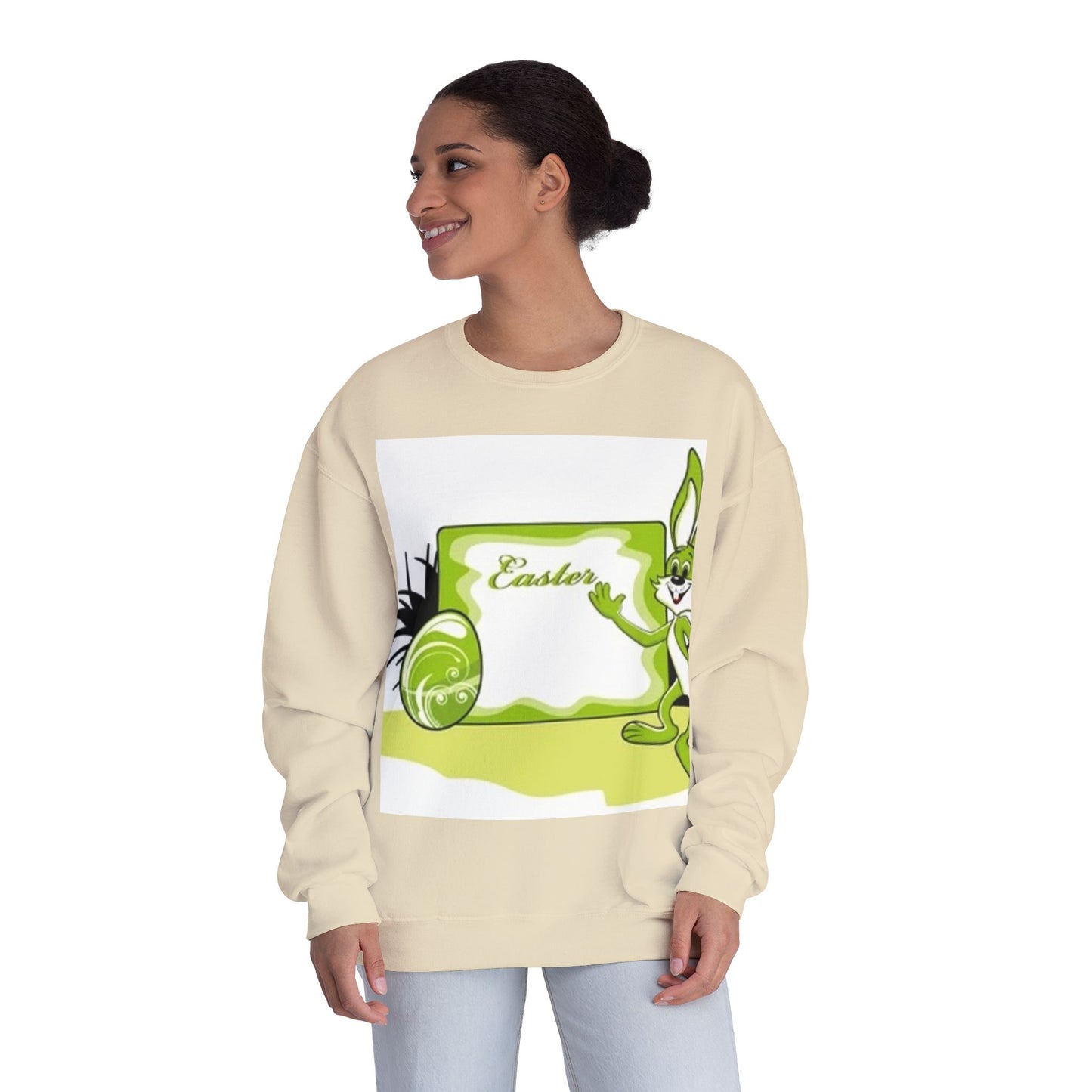 Easter Bunny Unisex Crewneck Sweatshirt
