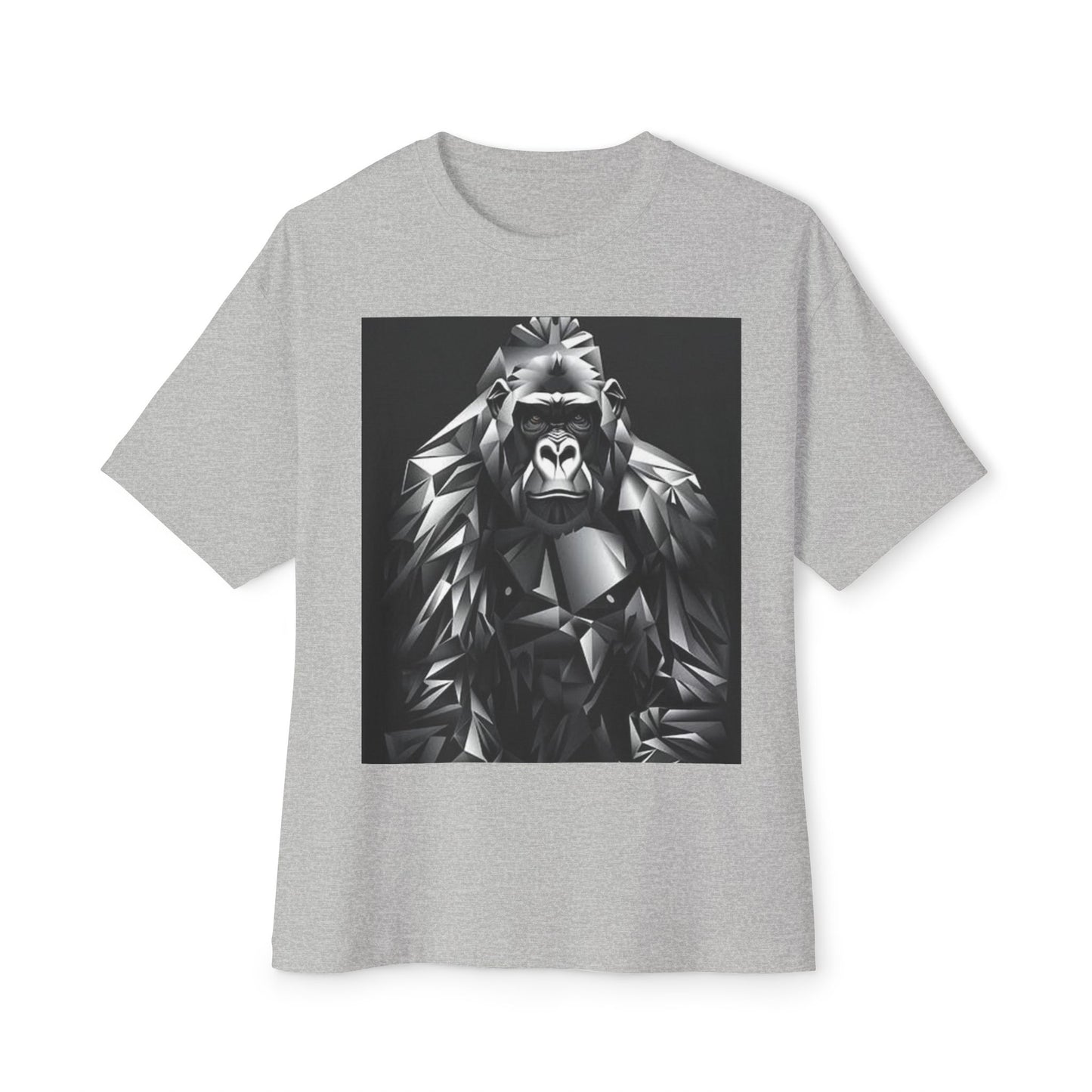 Unisex Oversized Boxy Tee - Vibrant Hoodie Graphic Shirt for Casual Style
