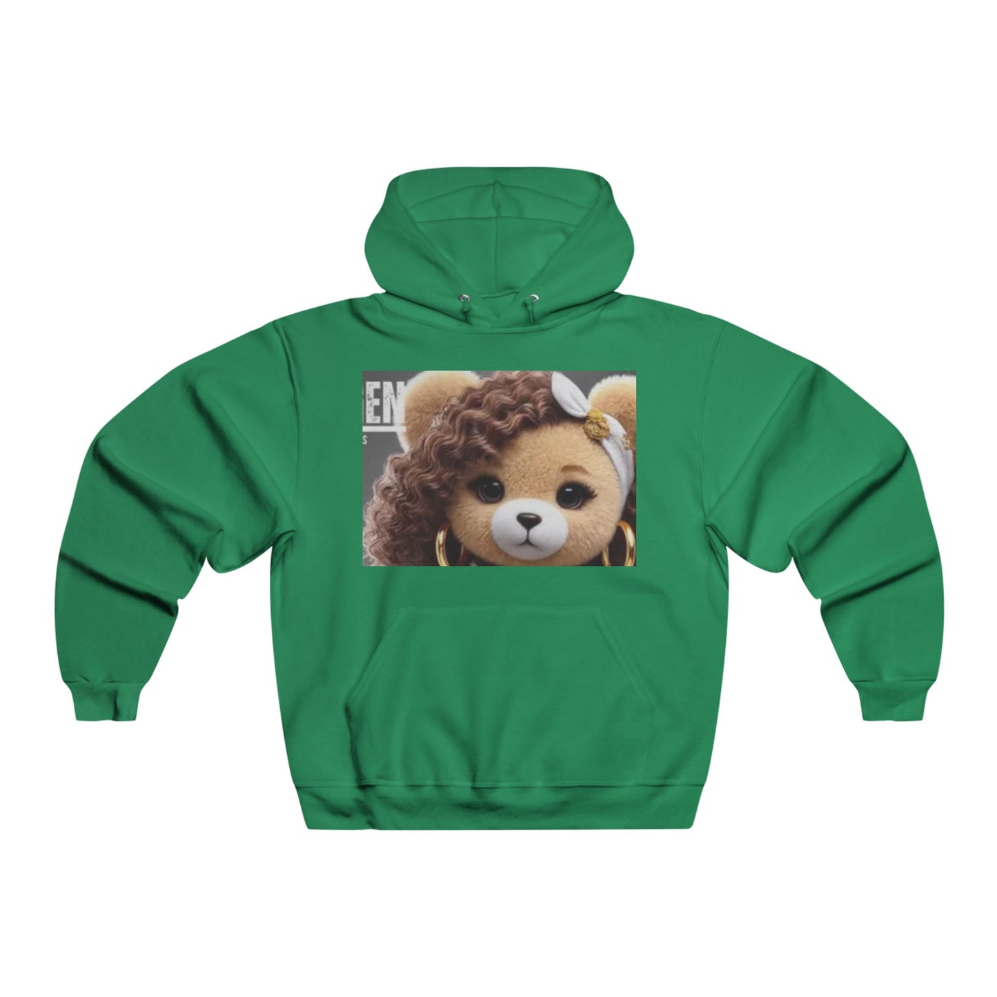 Cute Bear Graphic Hoodie - Cozy & Stylish Sweatshirt for Animal Lovers