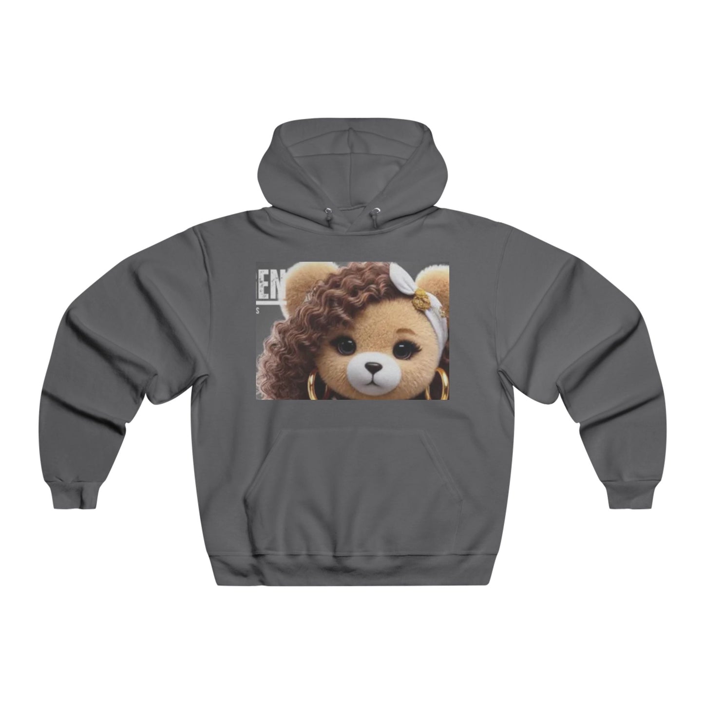 Cute Bear Graphic Hoodie - Cozy & Stylish Sweatshirt for Animal Lovers