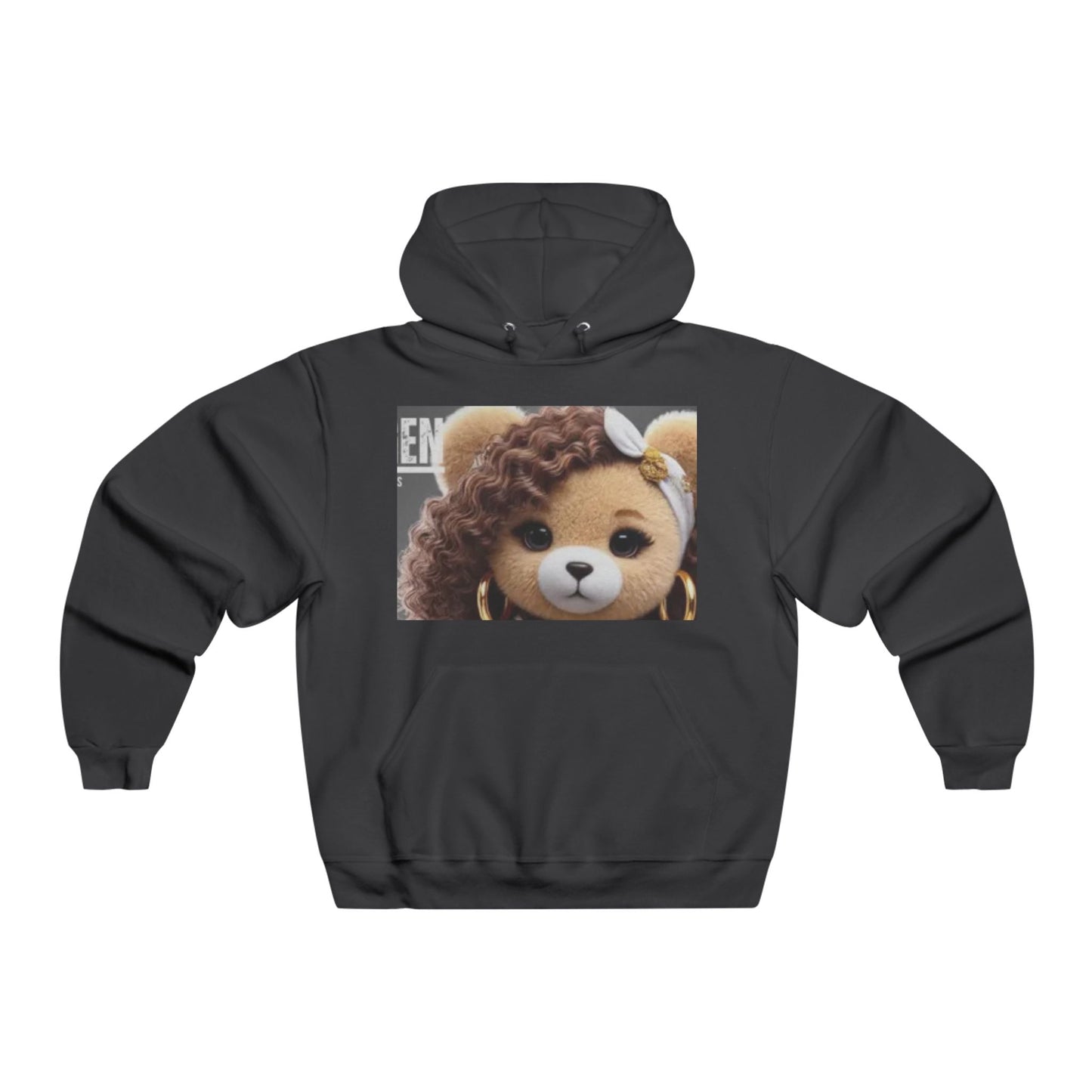 Cute Bear Graphic Hoodie - Cozy & Stylish Sweatshirt for Animal Lovers