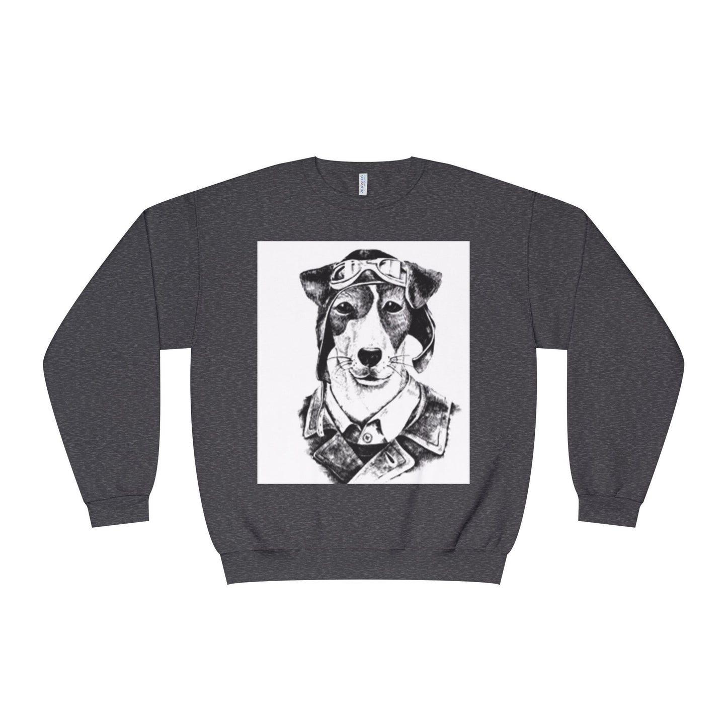 Pilot Dog Unisex Crewneck Sweatshirt - Cozy Pet Lover's Gift