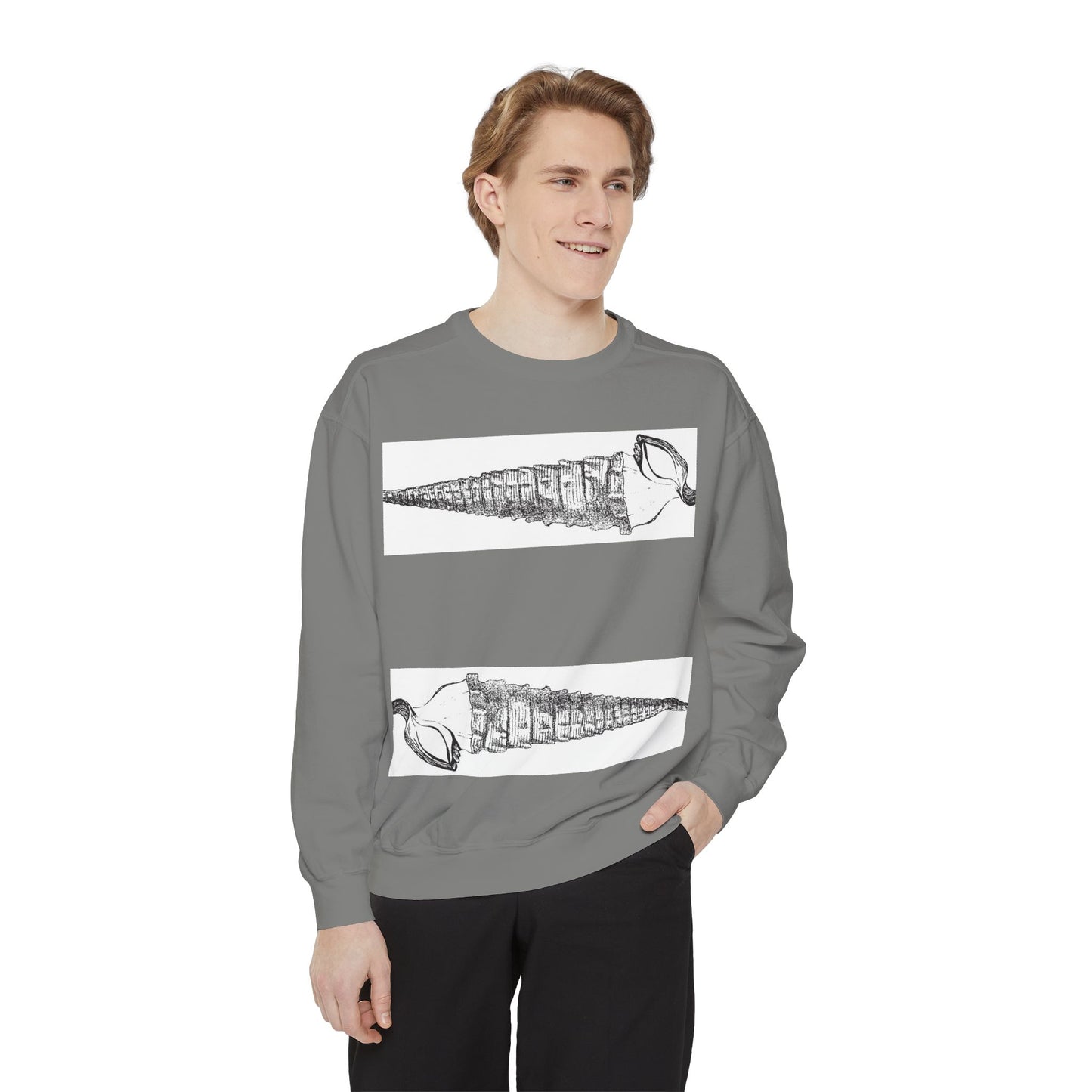Seashell Graphic Unisex Sweatshirt - Coastal Vibes Apparel