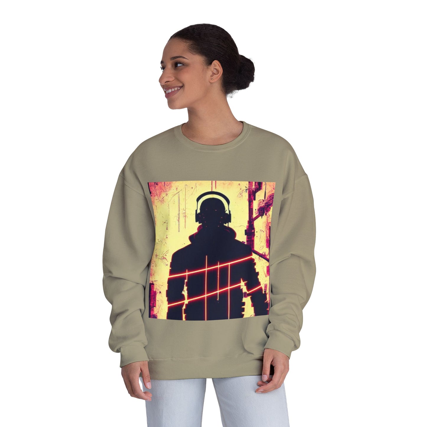 Graphic Crewneck Sweatshirt - Urban Streetwear Style