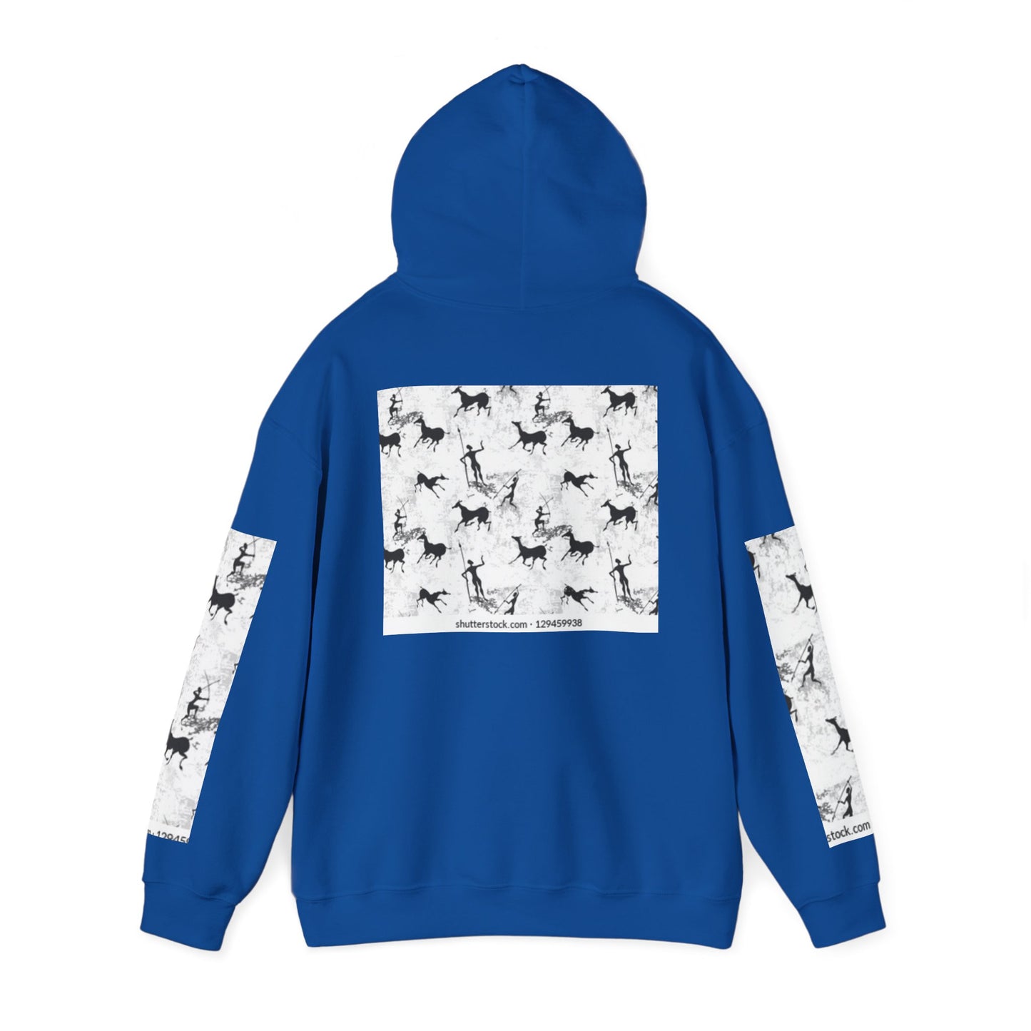 Unisex Heavy Blend Hooded Sweatshirt - Equestrian-Inspired Design
