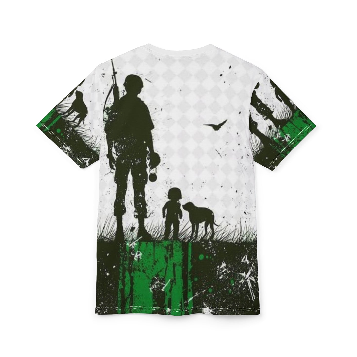 Adventure Spirit Unisex Cut & Sew Tee - Nature & Family Design