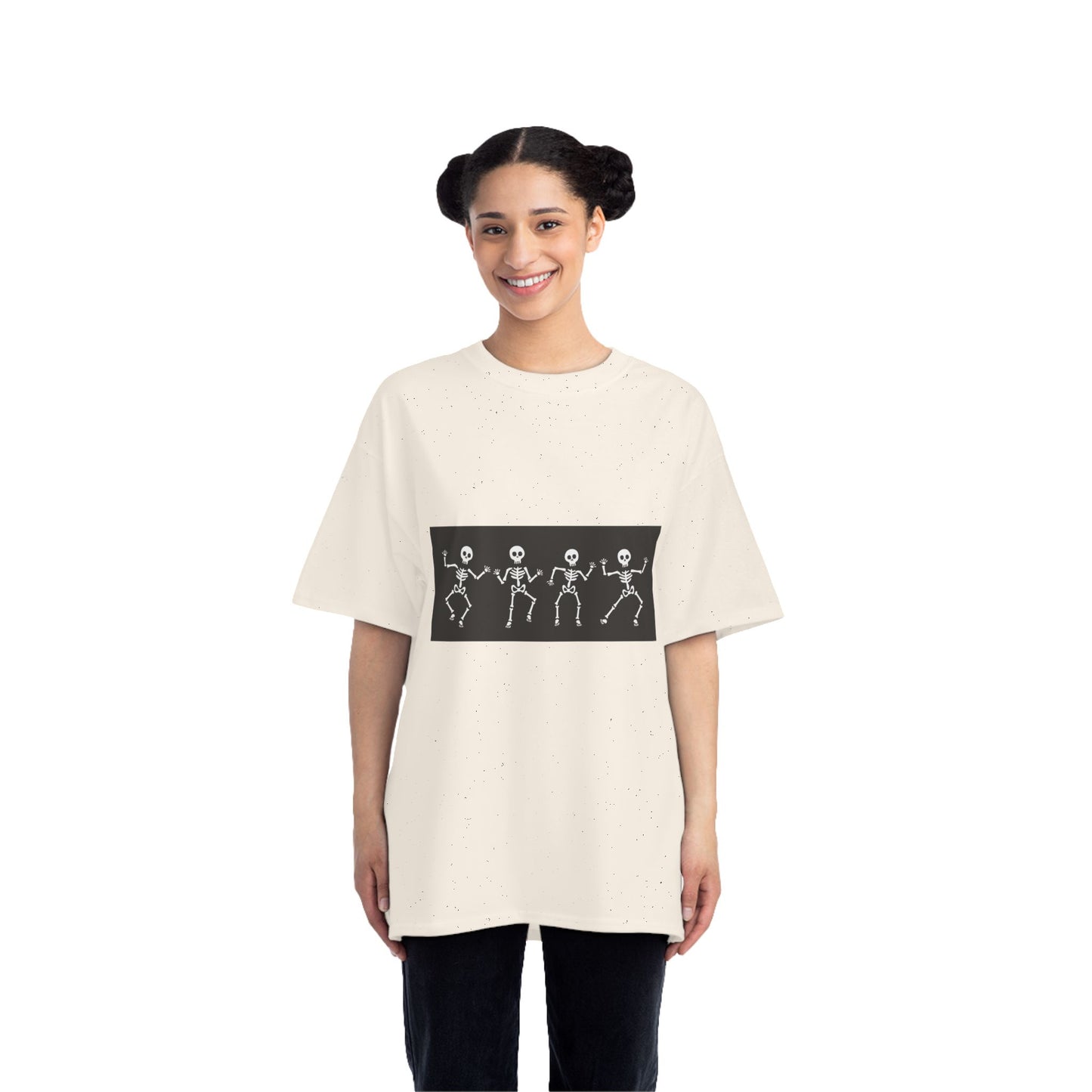 "Dance Like a Skeleton" Graphic Beefy-T® Short-Sleeve T-Shirt