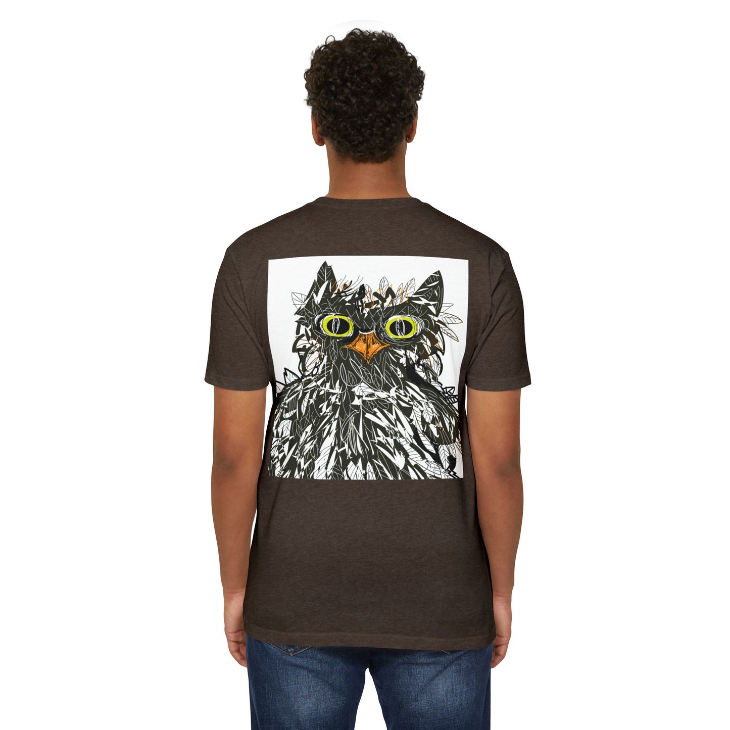 Whimsical Cat Graphic Unisex T-Shirt - Fun & Artsy Apparel