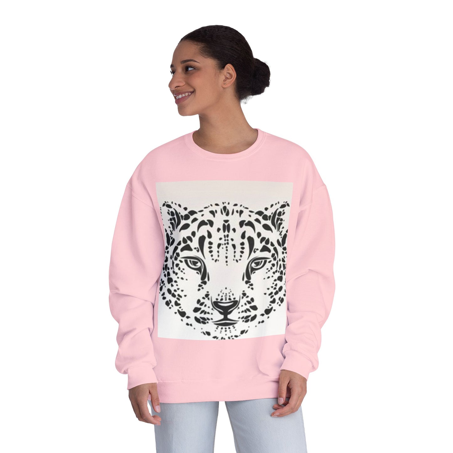 Wild Elegance Tiger Crewneck Sweatshirt | Cozy Unisex Design