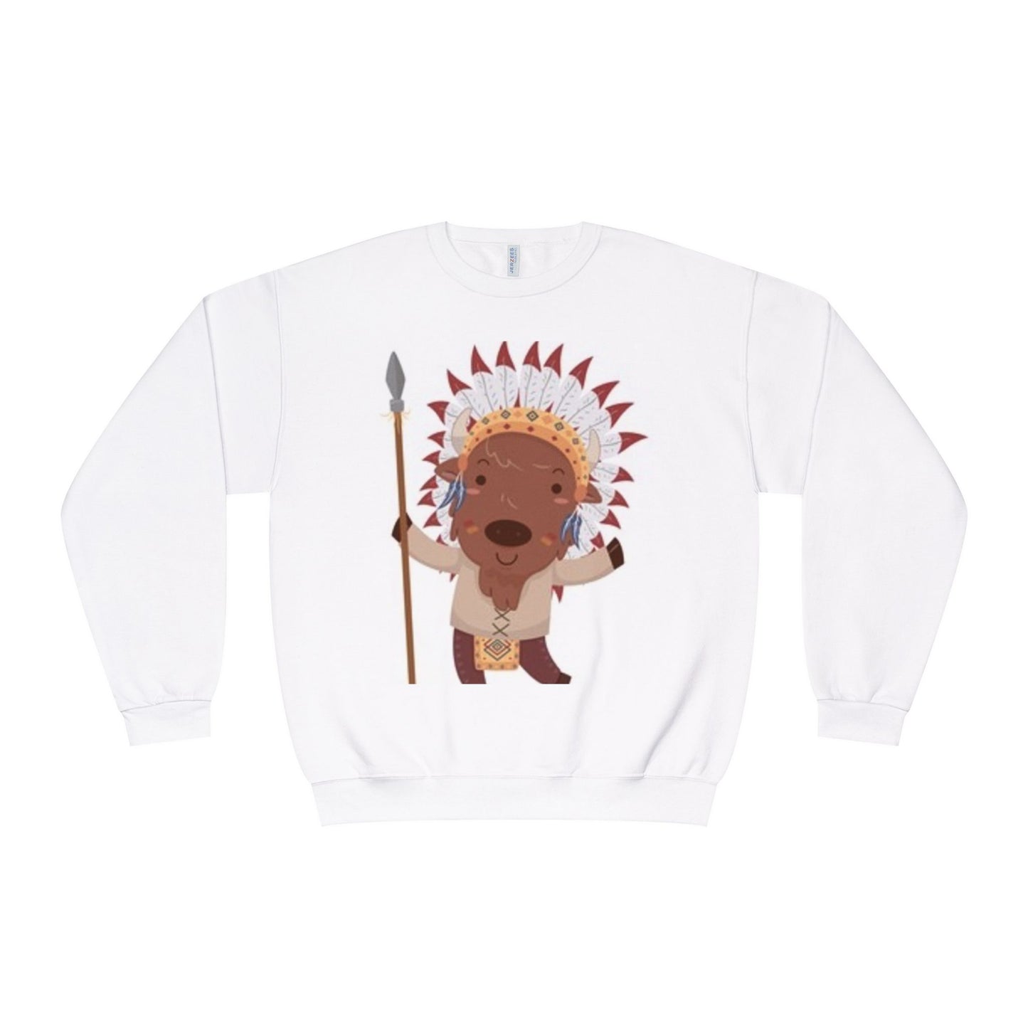 Kid's Chief Character Crewneck Sweatshirt - Fun & Cozy Apparel