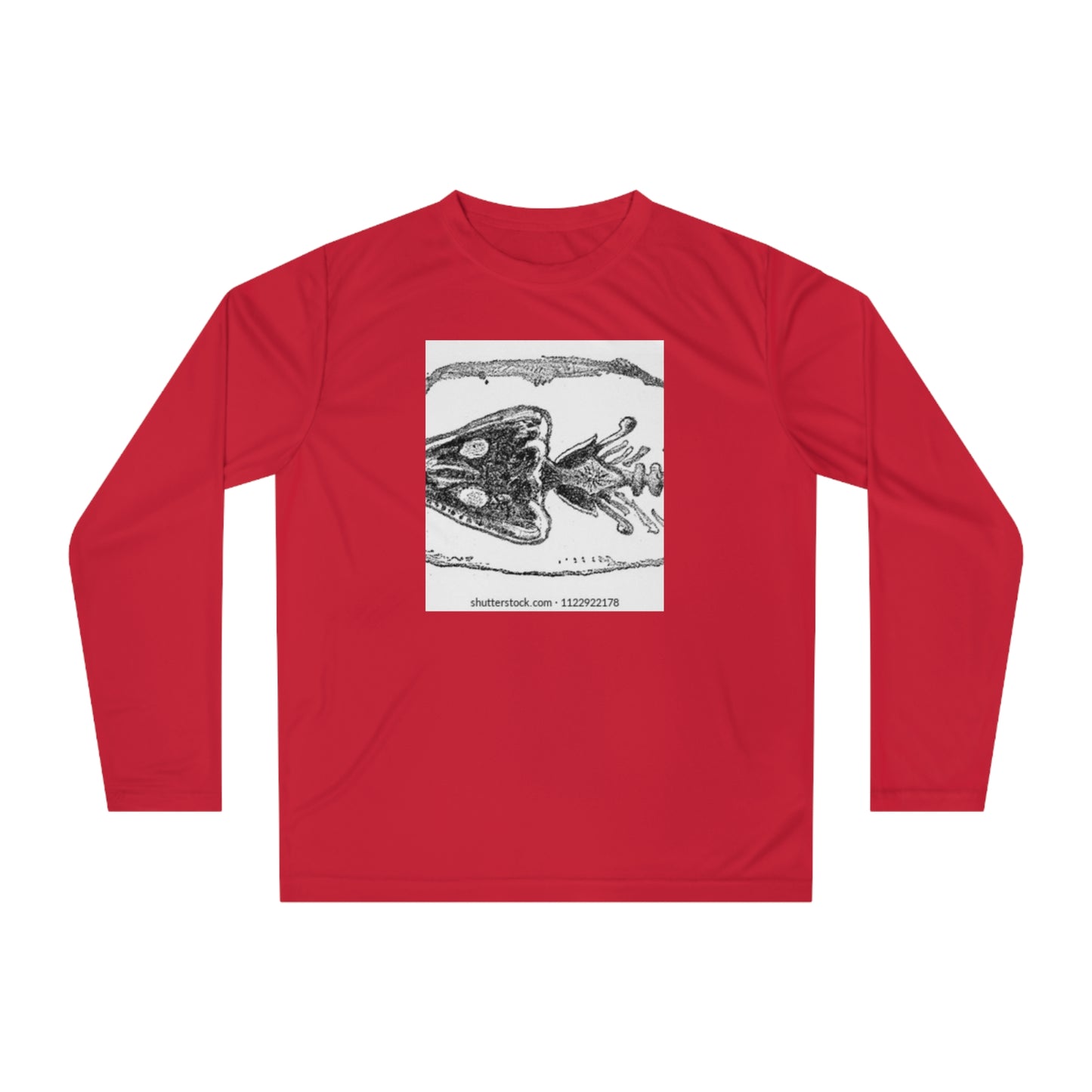 Outdoor Adventure Unisex Performance Long Sleeve Shirt - Vintage Rock Art Design