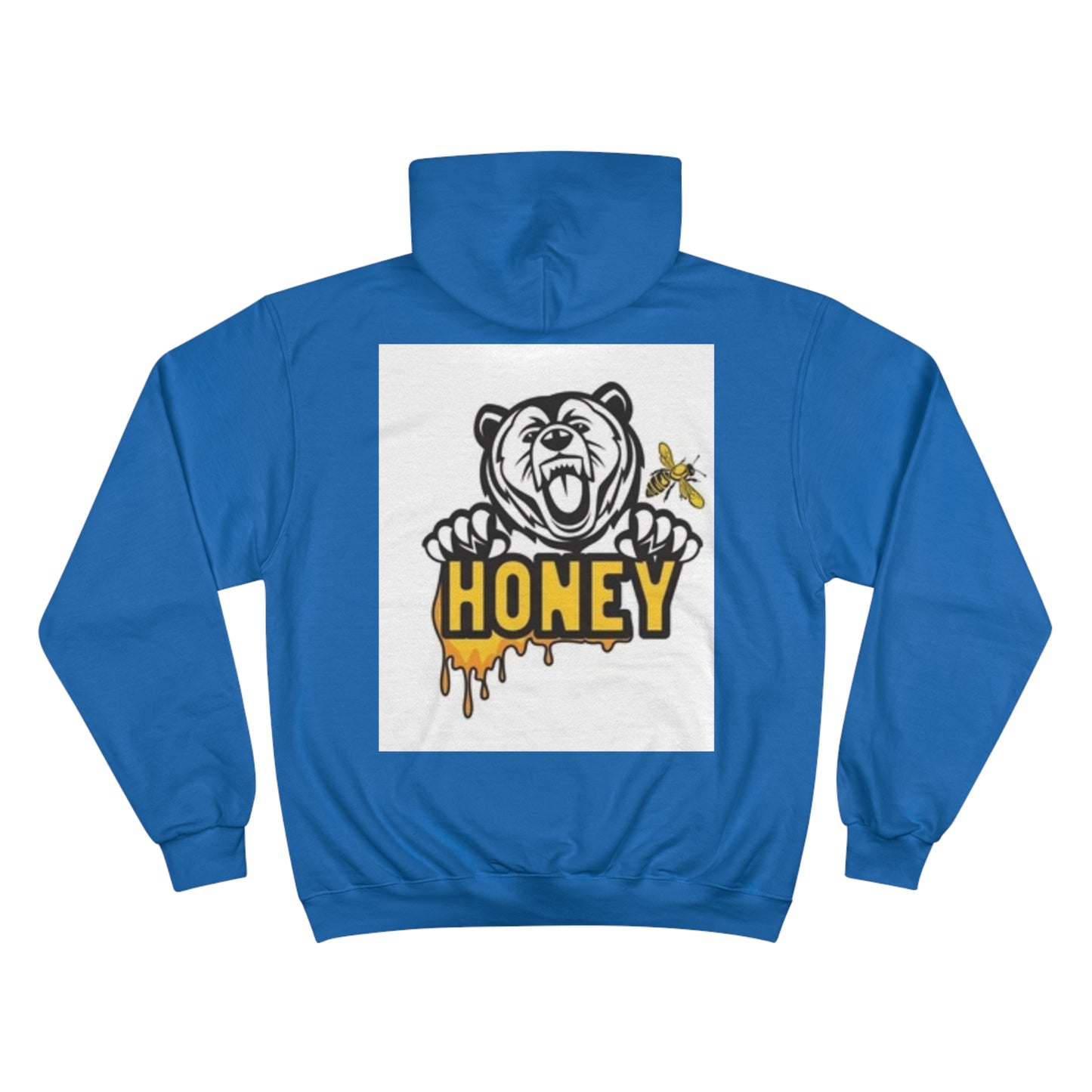 Honey Bear Champion Hoodie - Fun & Cozy Streetwear