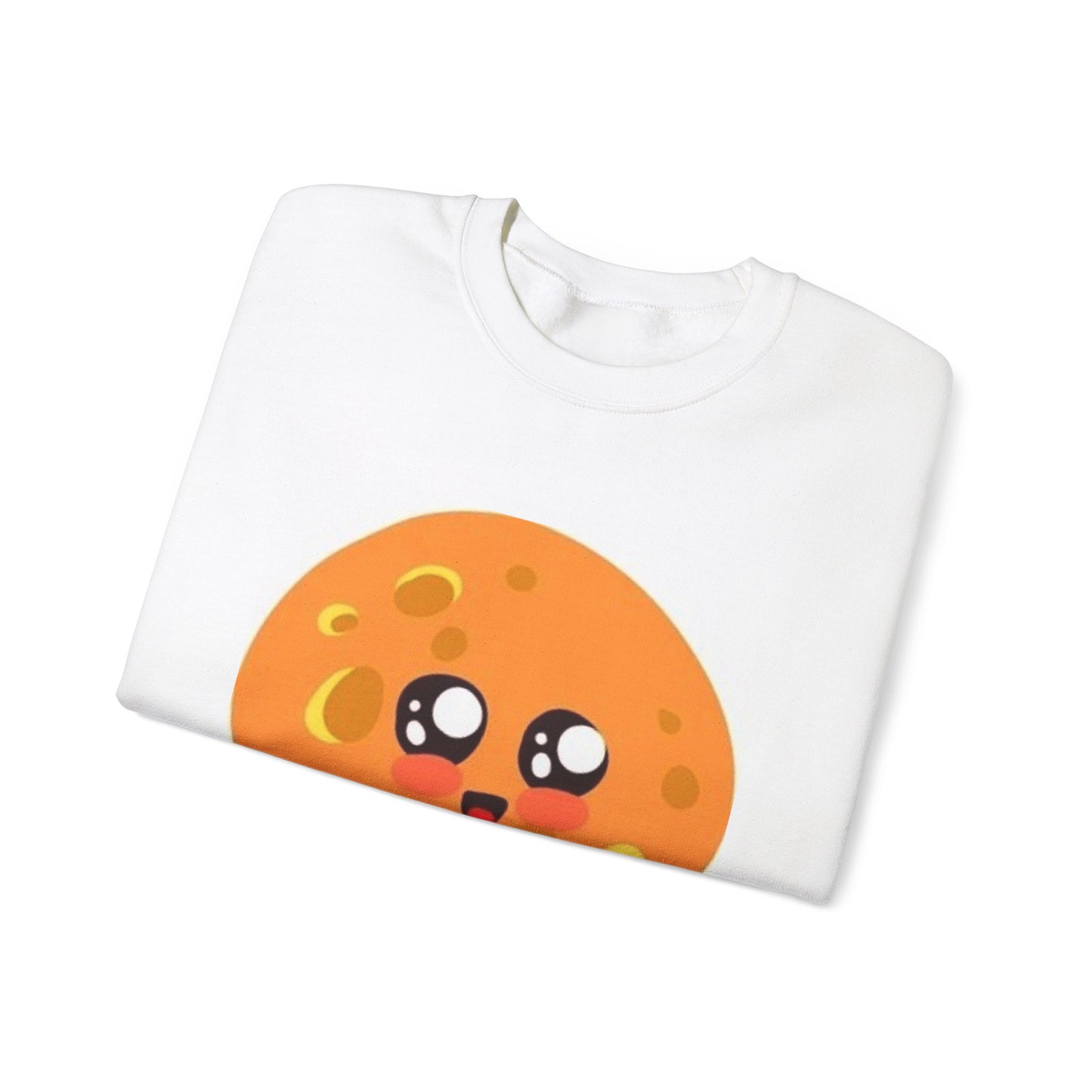 Cute Cartoon Moon Unisex Sweatshirt - Heavy Blend Crewneck